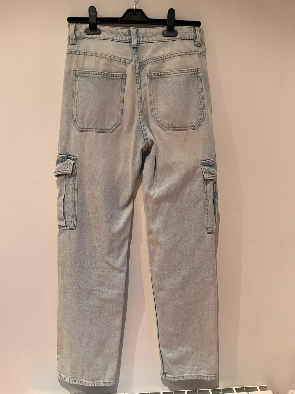 Pantalón vaquero cargo Bershka - talla 36 – Bershka – taille S / 36 / 8 3