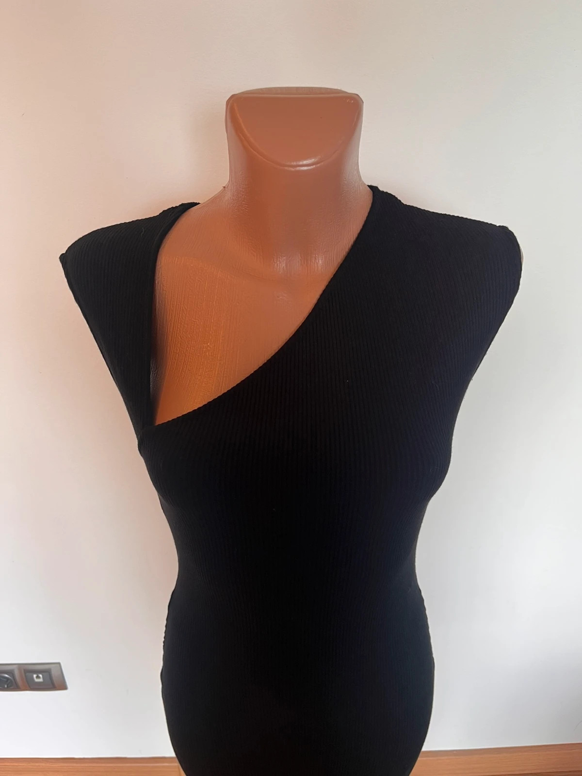 Vestido largo negro asimétrico Zara Talla S – Zara – taille S / 36 / 8 2
