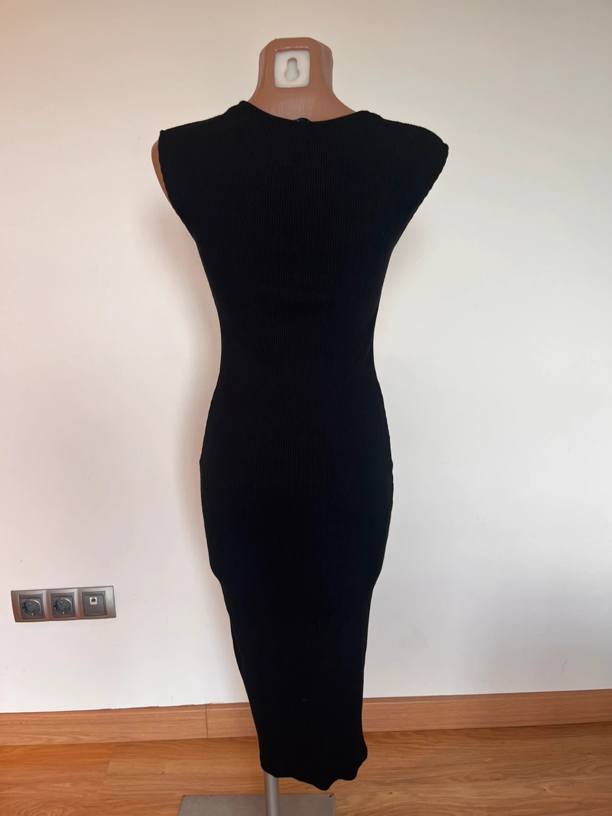 Vestido largo negro asimétrico Zara Talla S – Zara – taille S / 36 / 8 3
