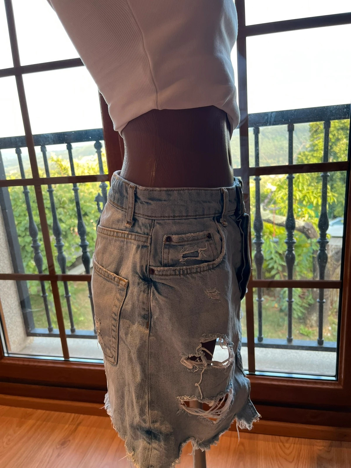Falda vaquera Bershka Vintage Collection – Talla 36 – Bershka – taille S / 36 / 8 2