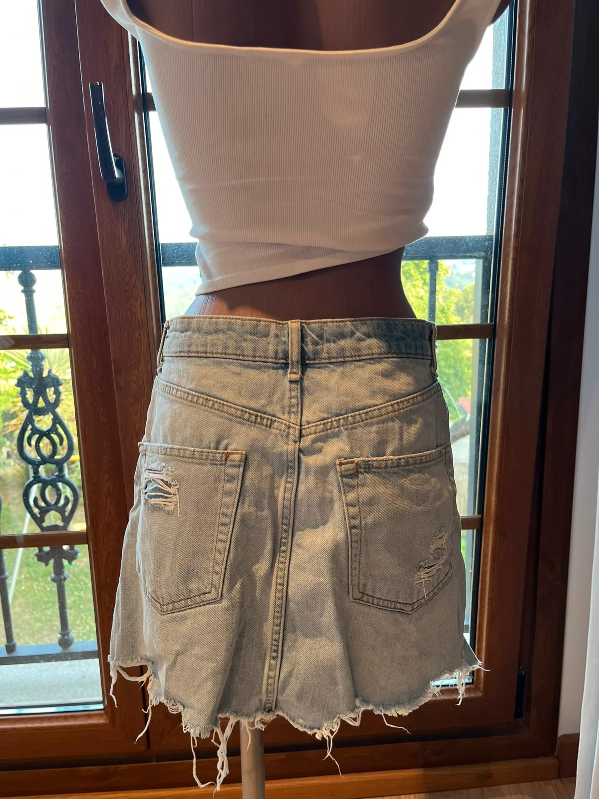 Falda vaquera Bershka Vintage Collection – Talla 36 – Bershka – taille S / 36 / 8 3