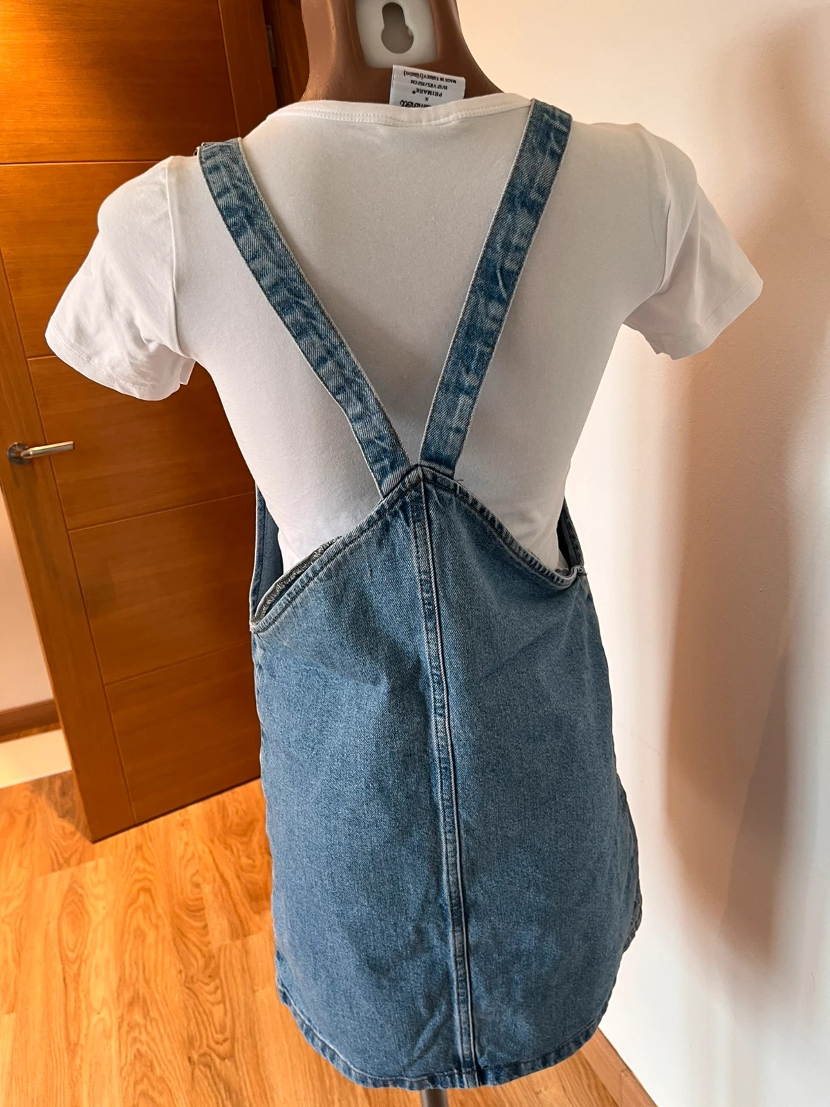 Pichi vaquero bordado floral Primark Talla 36 S denim azul – Primark – taille S 3