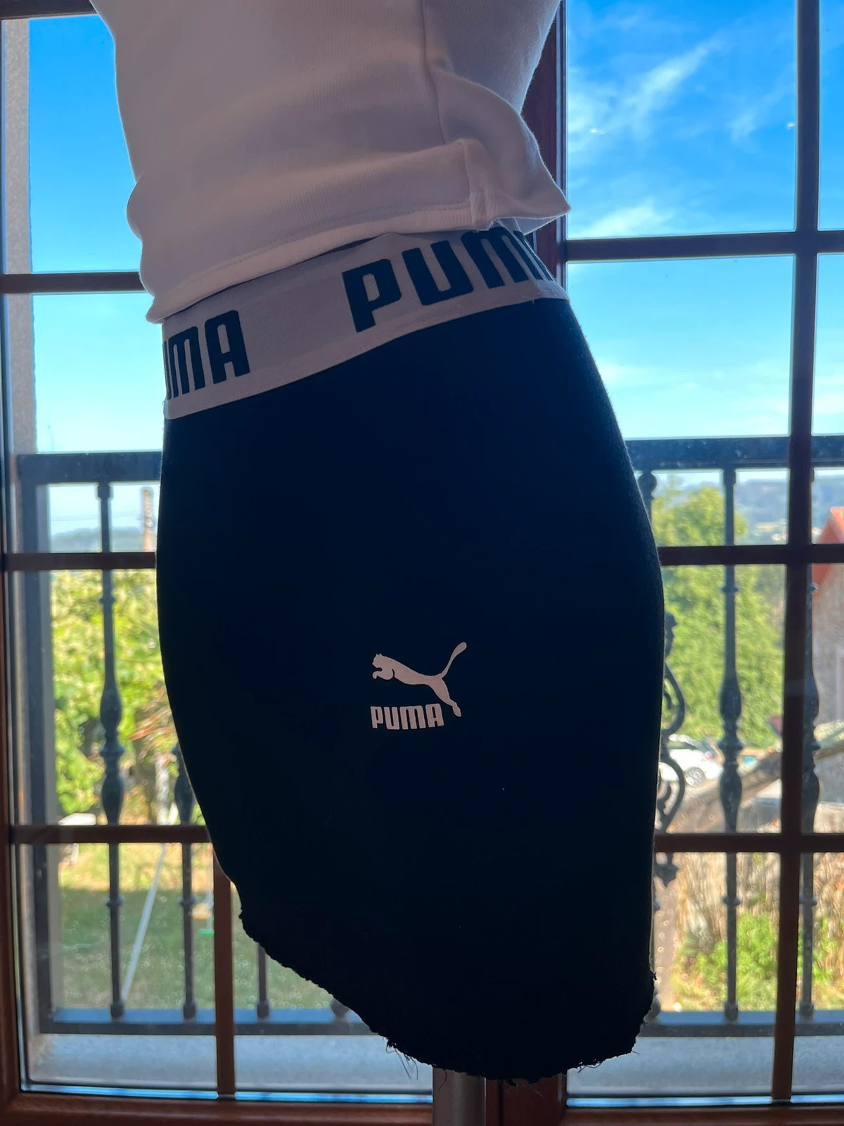 Puma fitted skirt | Falda negra deportiva con cinturilla elástica | Talla S – Puma – taille S / 36 / 8 2