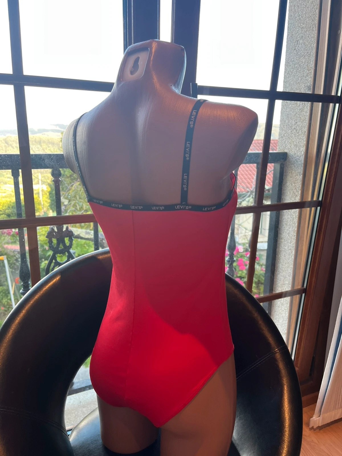 Body Levi’s rojo de tirantes con logo | Talla S – Levi's – taille S / 36 / 8 5