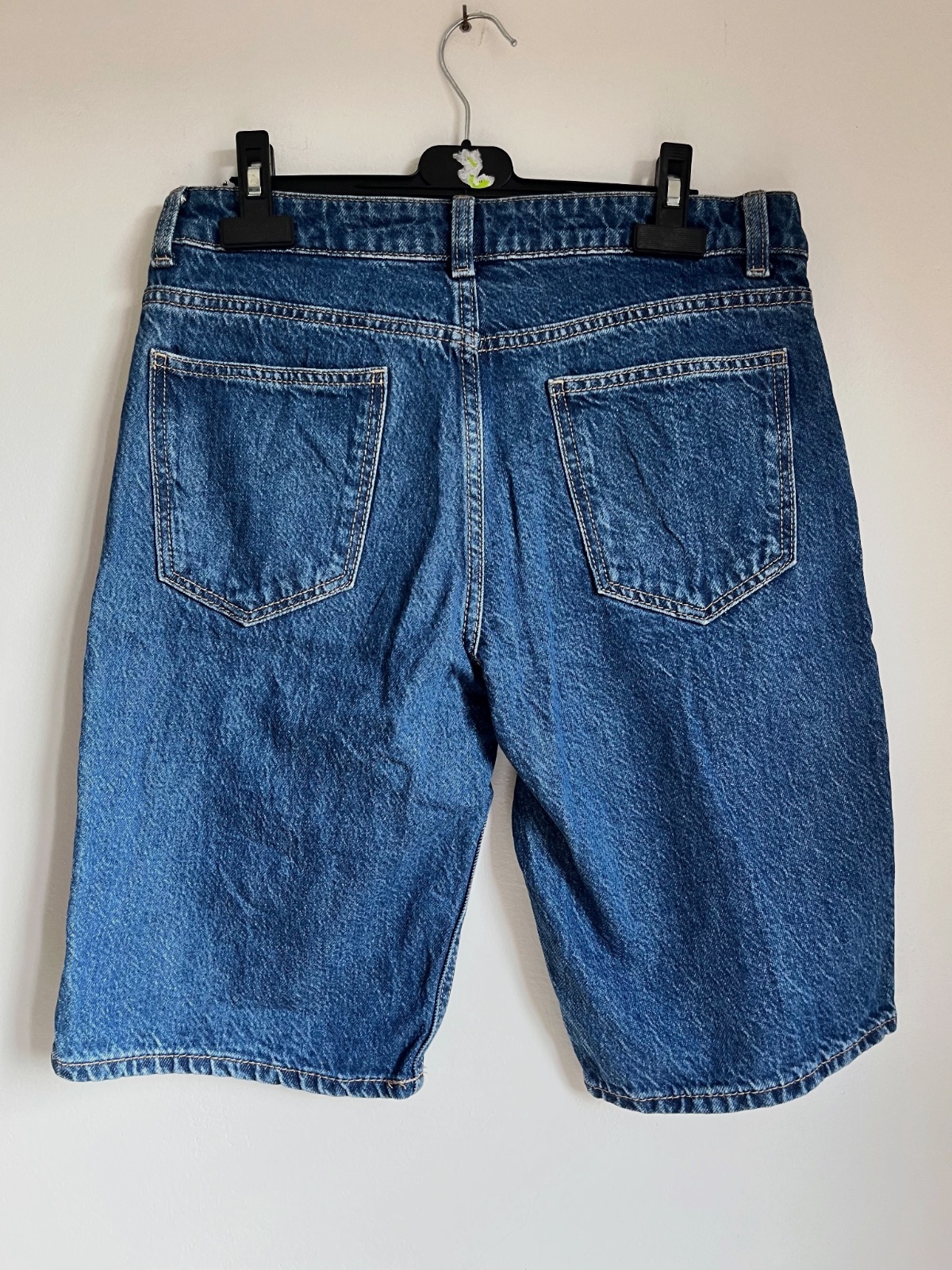 Bermuda vaquera Bershka talla 36 denim azul estilo long shorts – Bershka – taille 36 2