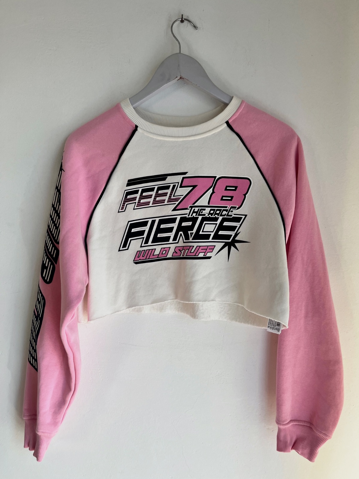 Lote 2 sudaderas cropped Bershka + Shein - talla XS – Bershka – taille XS 2
