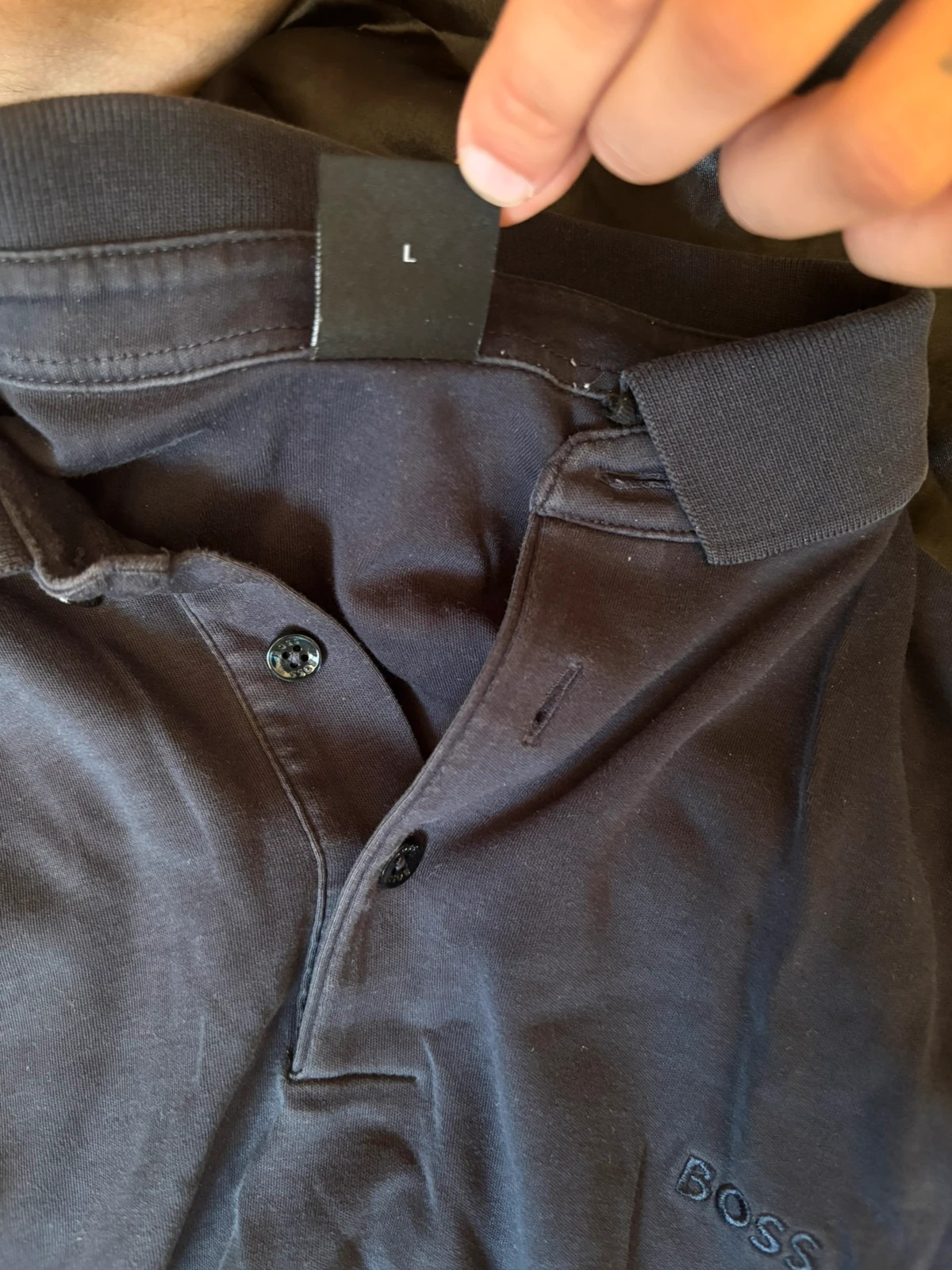 Polo manche longues Hugo boss – Hugo Boss – taille L 4