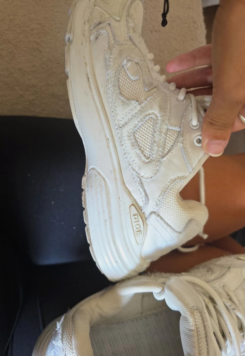 Baskets Dior B30 blanches