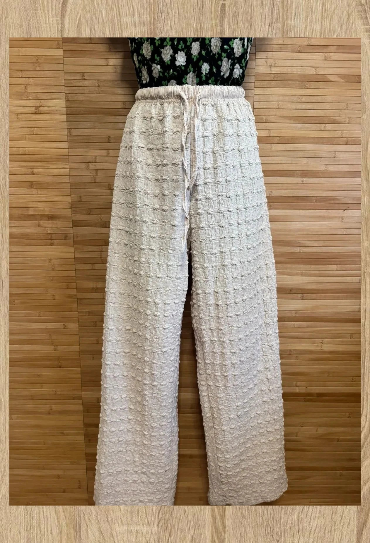 Pantalones palazzo cintura elástica, talla L 😍 – Forever 21 – taille L / 40 / 12 2