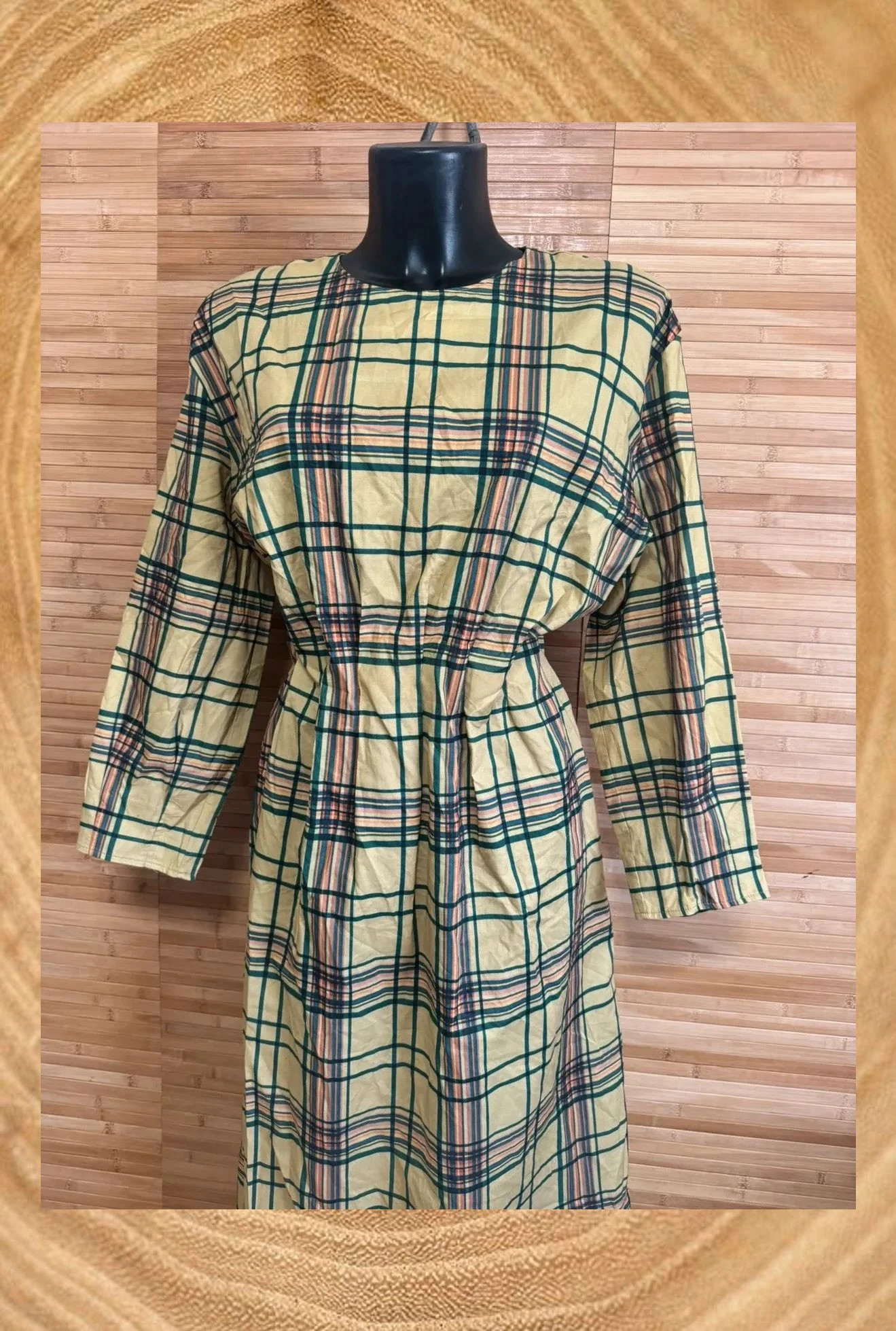 Espectacular vestido cuadros de Zara , talla L 😍 – Zara – taille L / 40 / 12 3