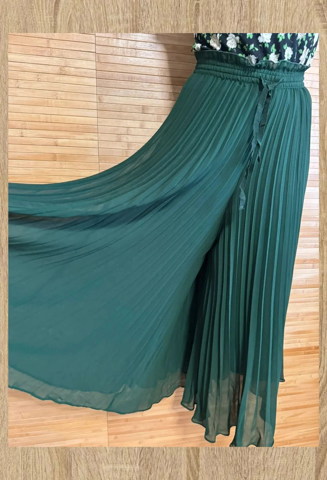 Pantalones palazzo culotte plisados de Zara , talla M 😍 – Zara – taille M / 38 / 10 4