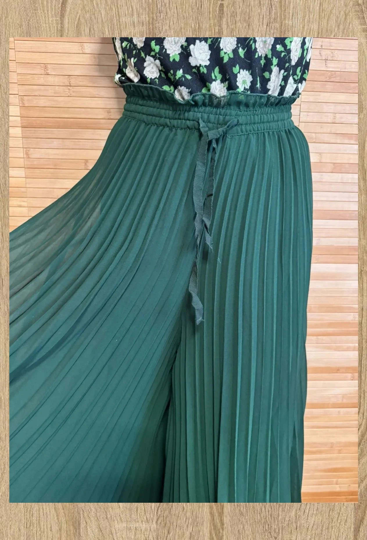 Pantalones palazzo culotte plisados de Zara , talla M 😍 – Zara – taille M / 38 / 10 5