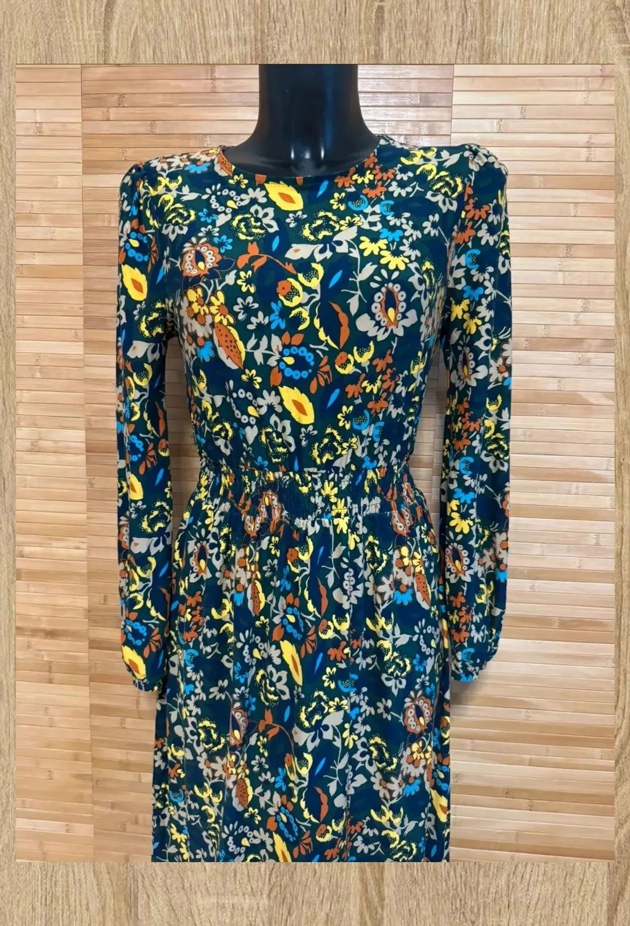 Vestido estampado floral marca Tu talla 38 , elástico 😍 – TU – taille M / 38 / 10 3