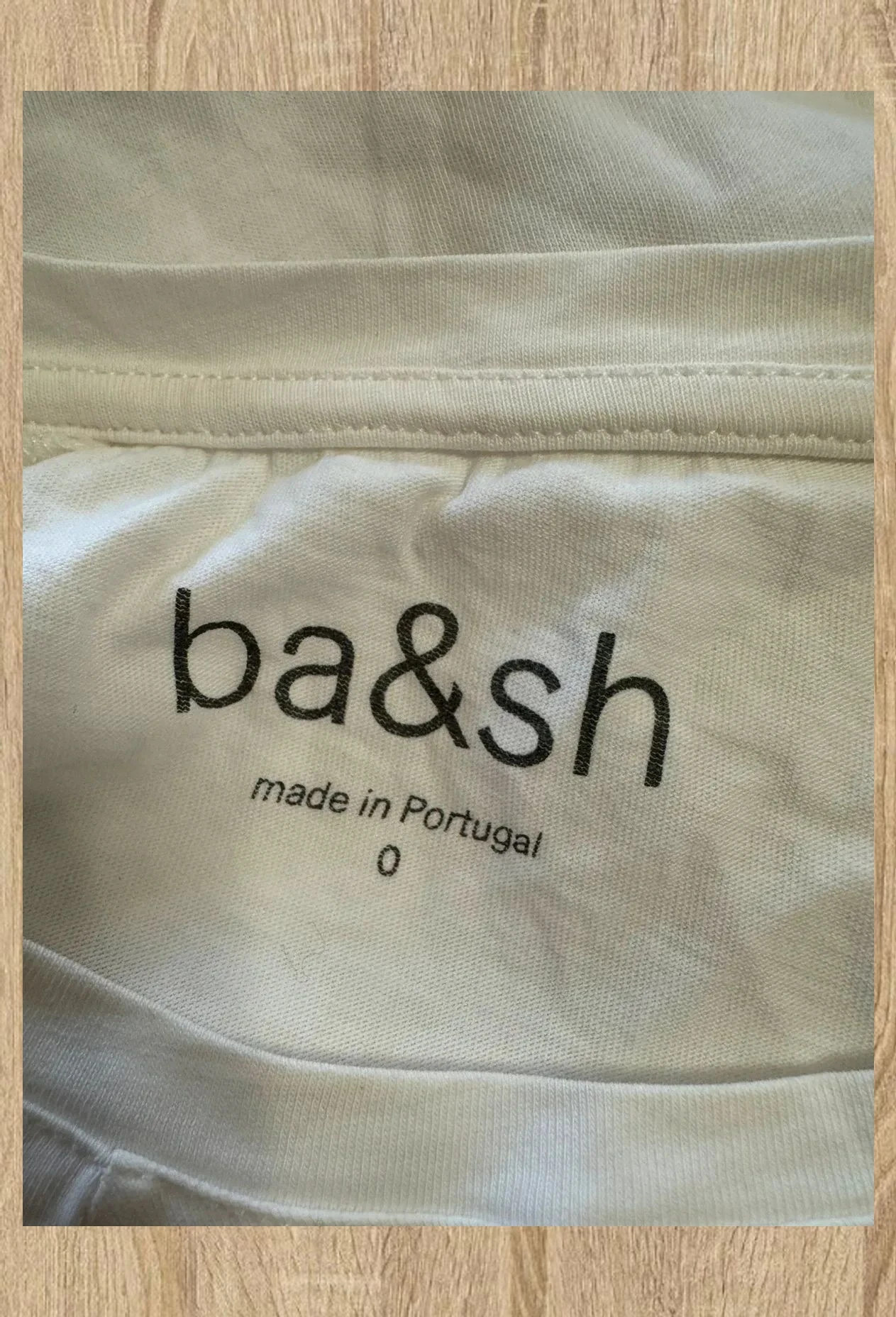 Camiseta blanca manga 3/4 mujer marca Ba&sh , talla S 😍 – Ba&sh – taille S / 36 / 8 4