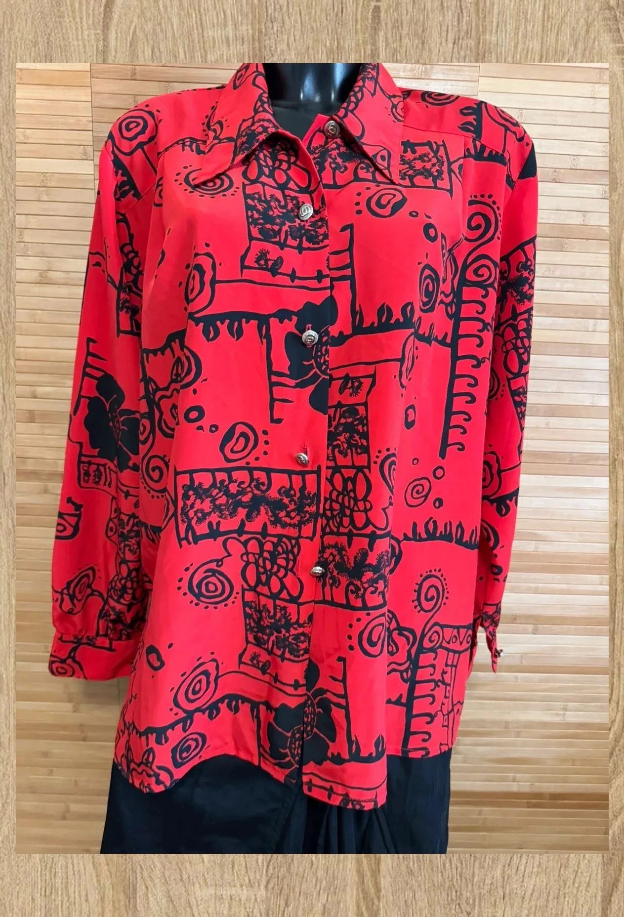 Blusa vintage talla única grande XL /XXL 😍 – Vintage Dressing – taille Taille unique 2