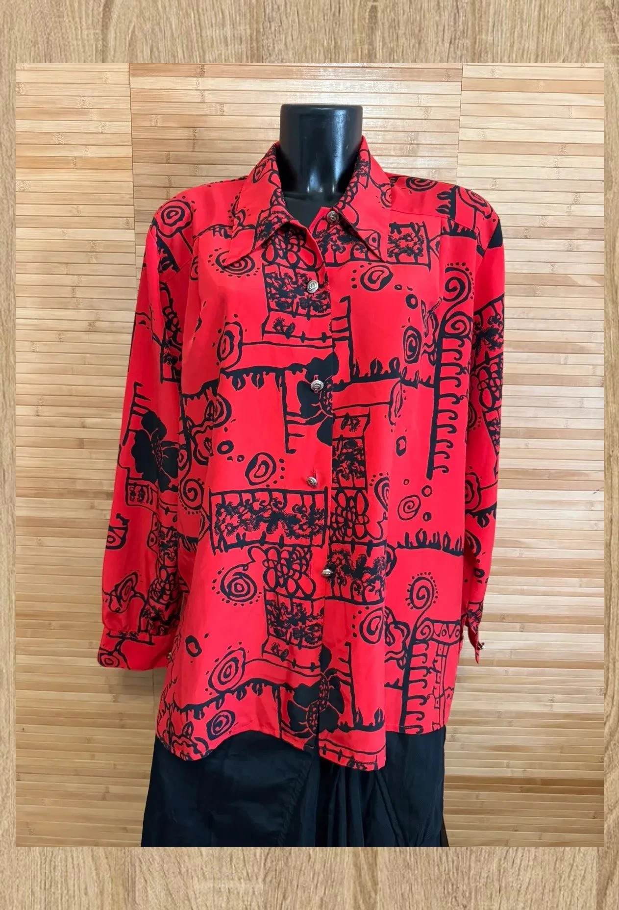 Blusa vintage talla única grande XL /XXL 😍 – Vintage Dressing – taille Taille unique