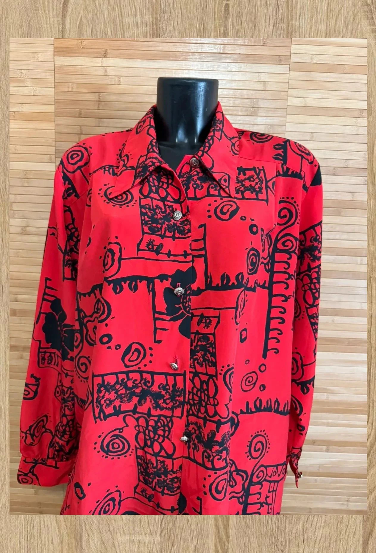 Blusa vintage talla única grande XL /XXL 😍 – Vintage Dressing – taille Taille unique 3