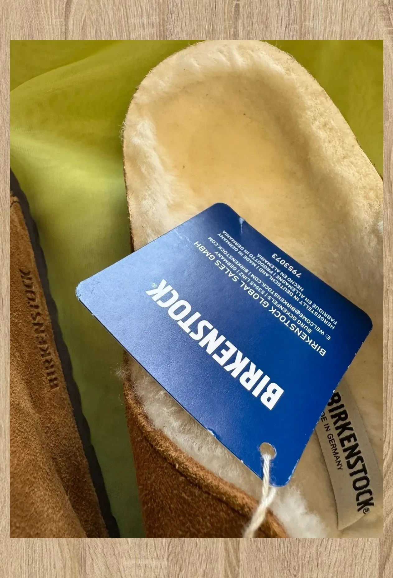 Sandalias ante con borrego de marca Birkenstock , número 42 😍 – Birkenstock – taille 42 5