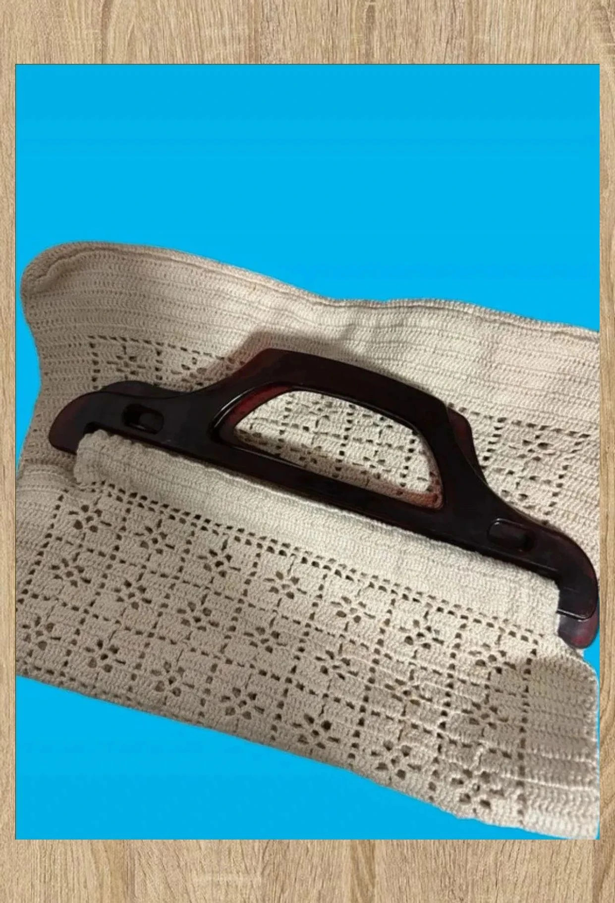 Divino bolso vintage de ganchillo de los años 70 en muy buen estado 😍 – Vintage Dressing 3