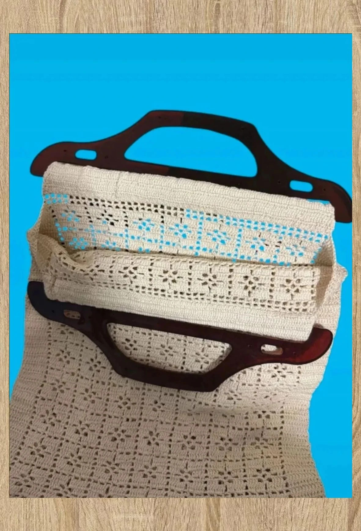 Divino bolso vintage de ganchillo de los años 70 en muy buen estado 😍 – Vintage Dressing 4