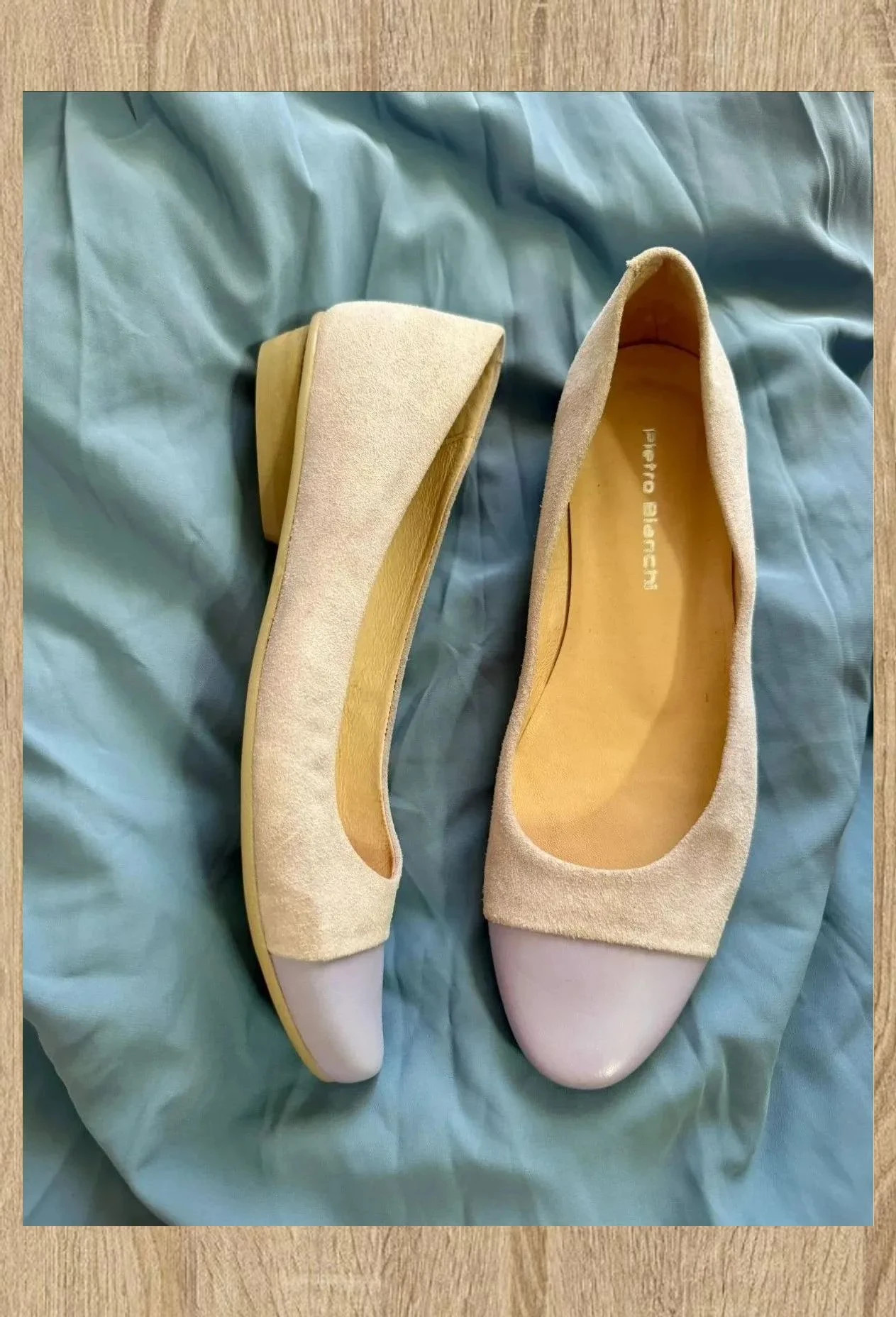 Divinas manoletinas piel y ante color lila de Pietro Bianchi, número 37 😍 – Pietro Bianchi – taille 37 3