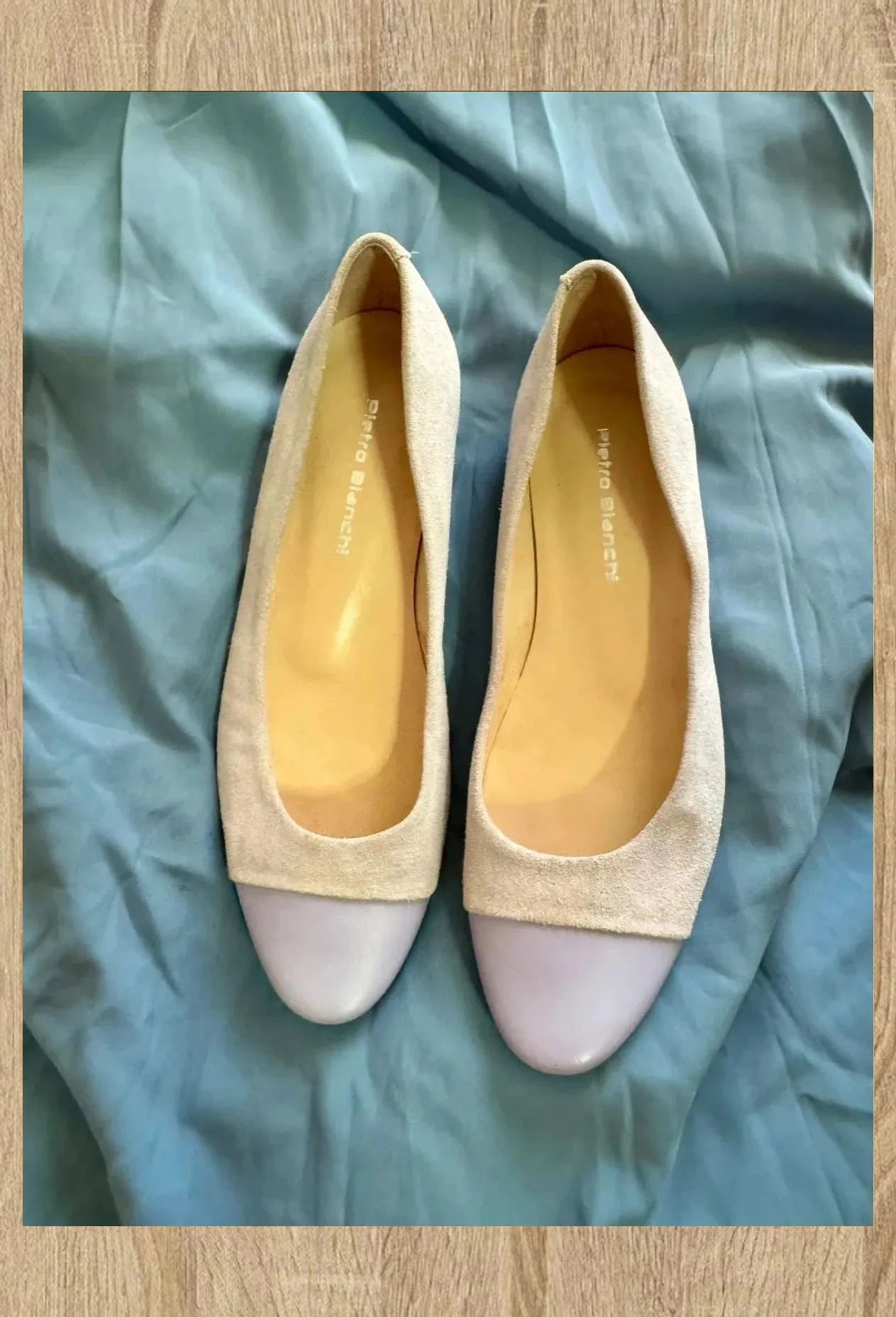 Divinas manoletinas piel y ante color lila de Pietro Bianchi, número 37 😍 – Pietro Bianchi – taille 37 2