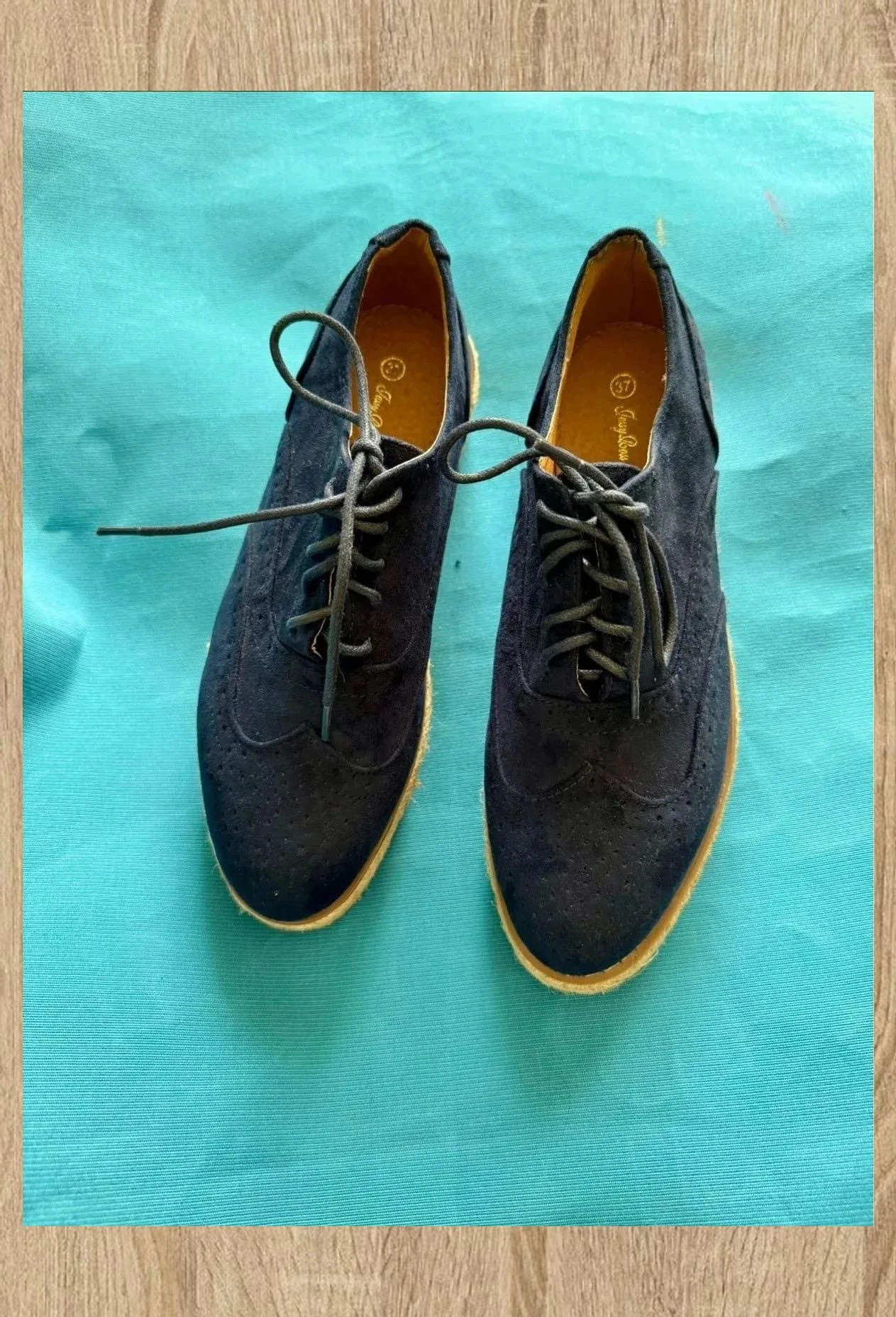 Divinos mocasines con plataforma de corcho , muy ligeros, núm 37 😍 – Jessy Ross – taille 37 3