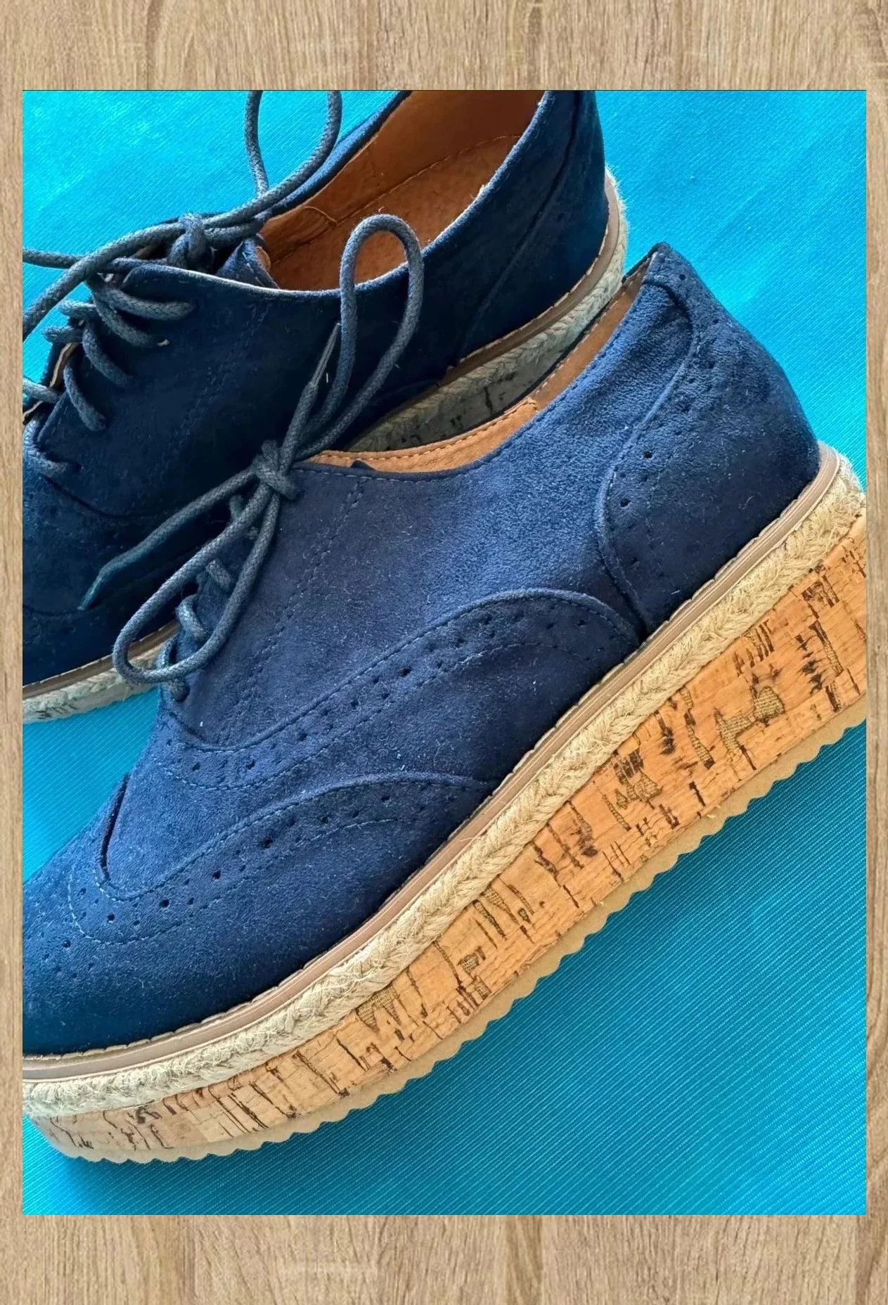 Divinos mocasines con plataforma de corcho , muy ligeros, núm 37 😍 – Jessy Ross – taille 37 4