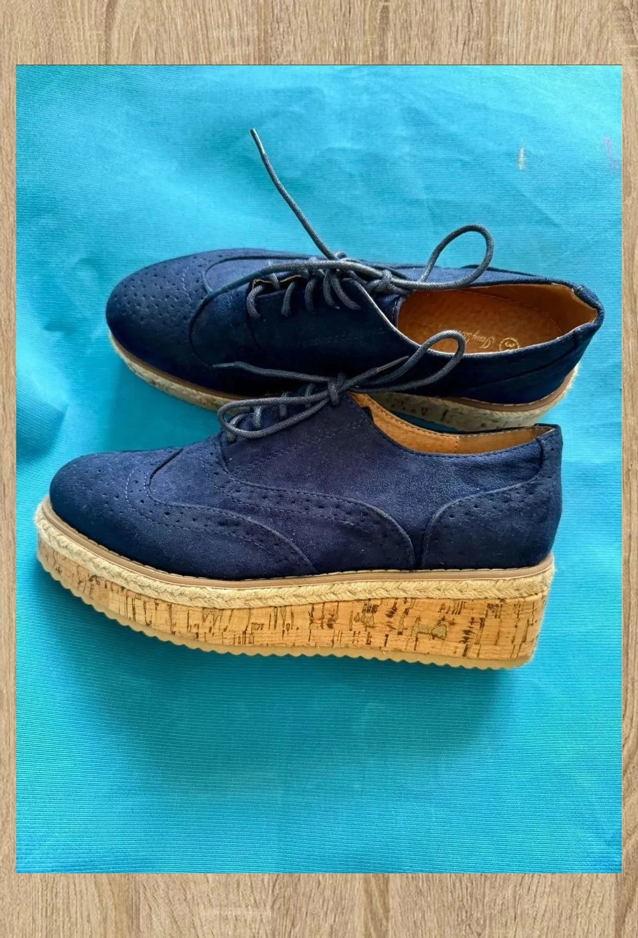 Divinos mocasines con plataforma de corcho , muy ligeros, núm 37 😍 – Jessy Ross – taille 37