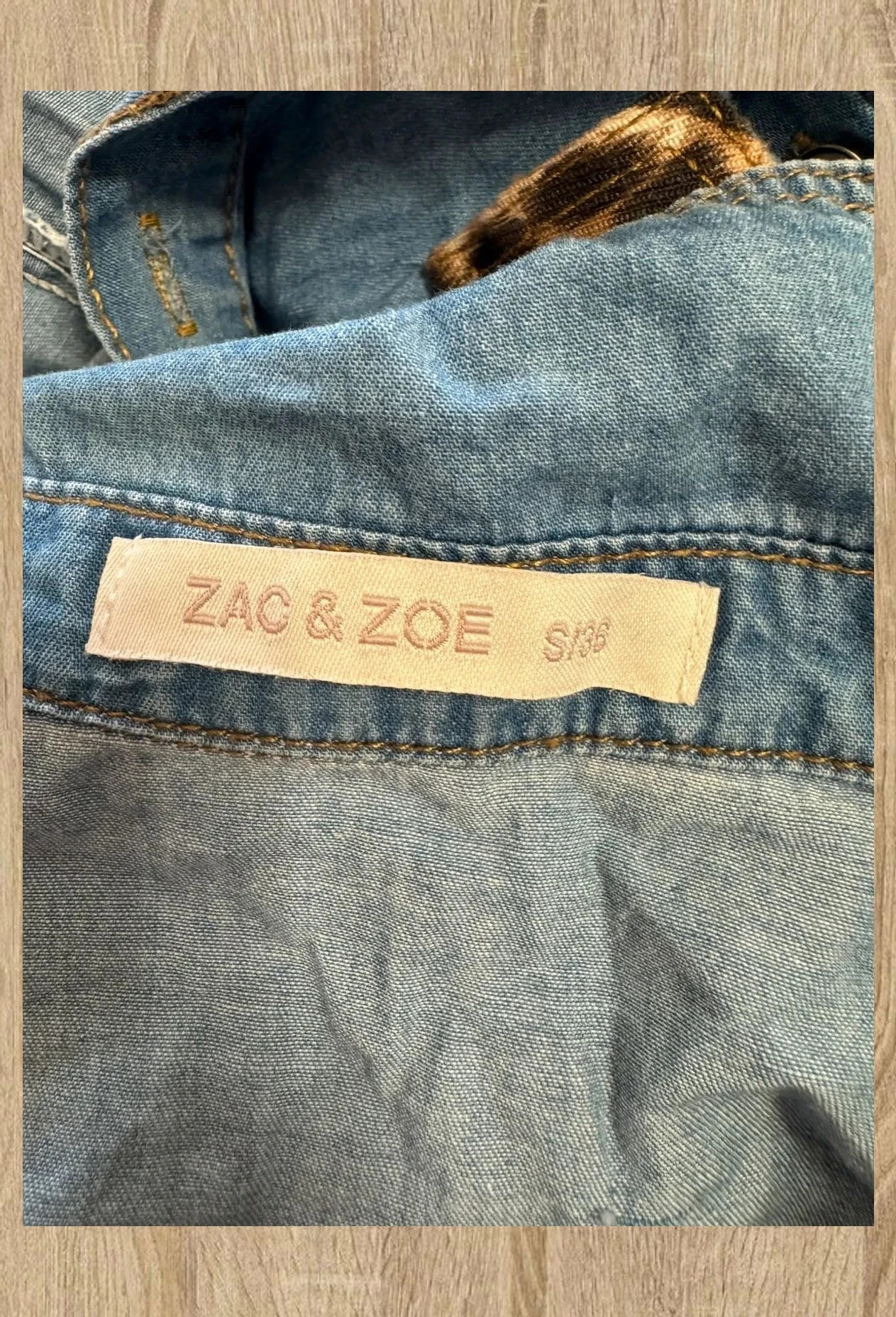 Camisa denim zac & Zoe talla S 😍 – Zac & Zoe – taille S / 36 / 8 4