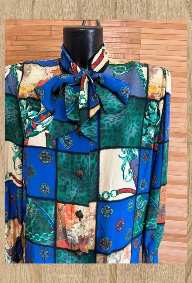 Espectacular blusa vintage talla única 😍 – prêt-a-porter – taille Taille unique 3