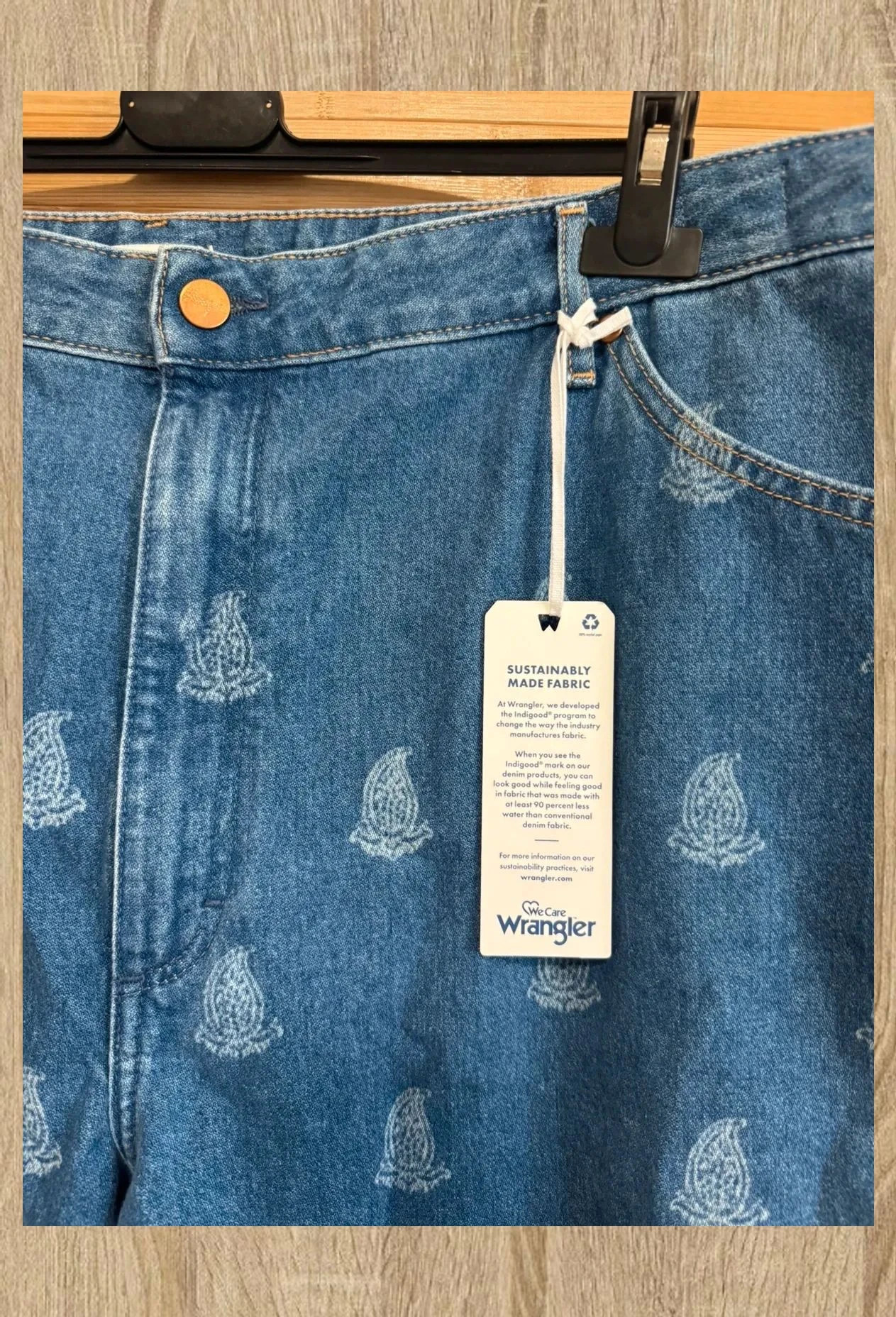 Espectacular vaquero Wrangler talla 50 😍 – Wrangler – taille 5XL / 50 / 22 4