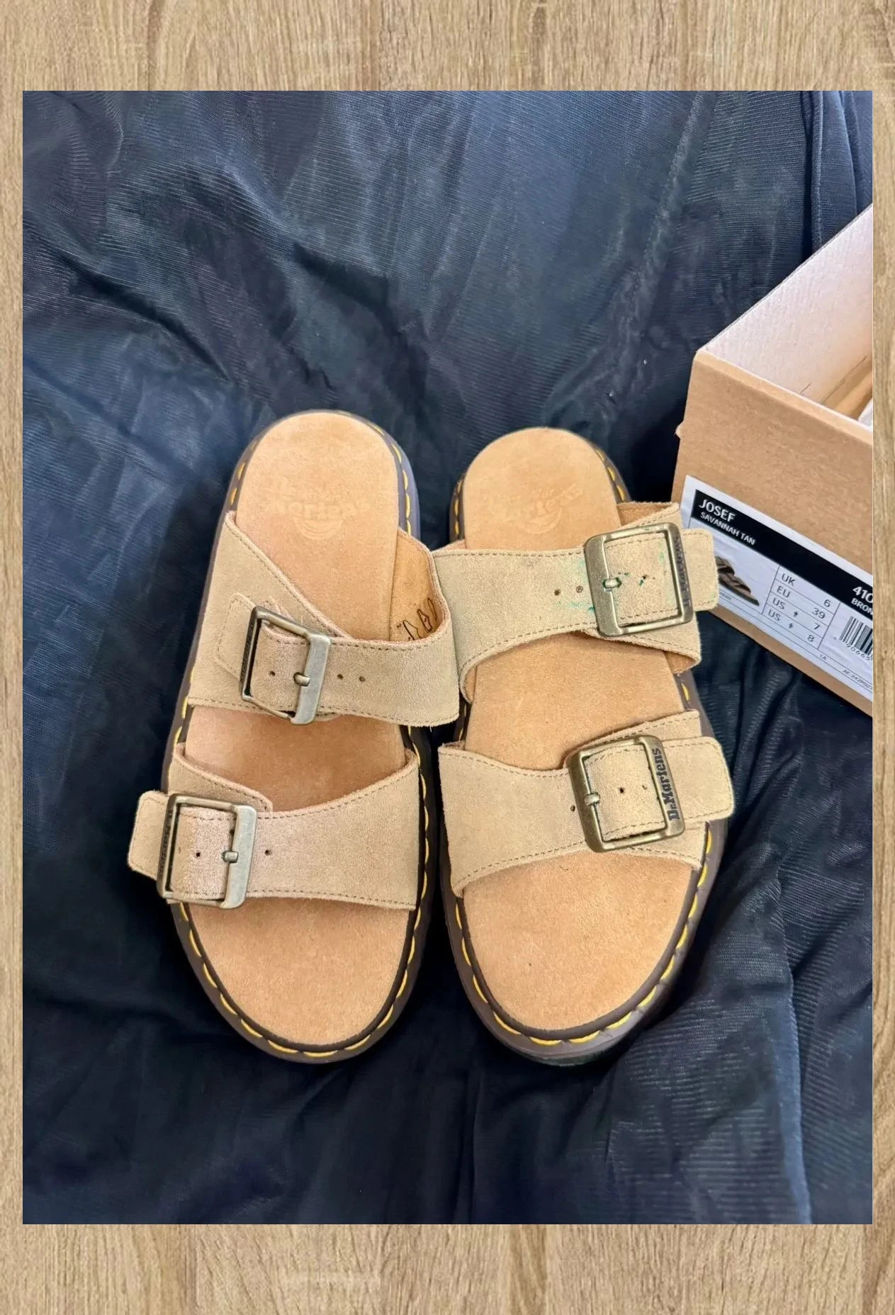 Sandalias piel ante de Dr. Martens número 39 😍