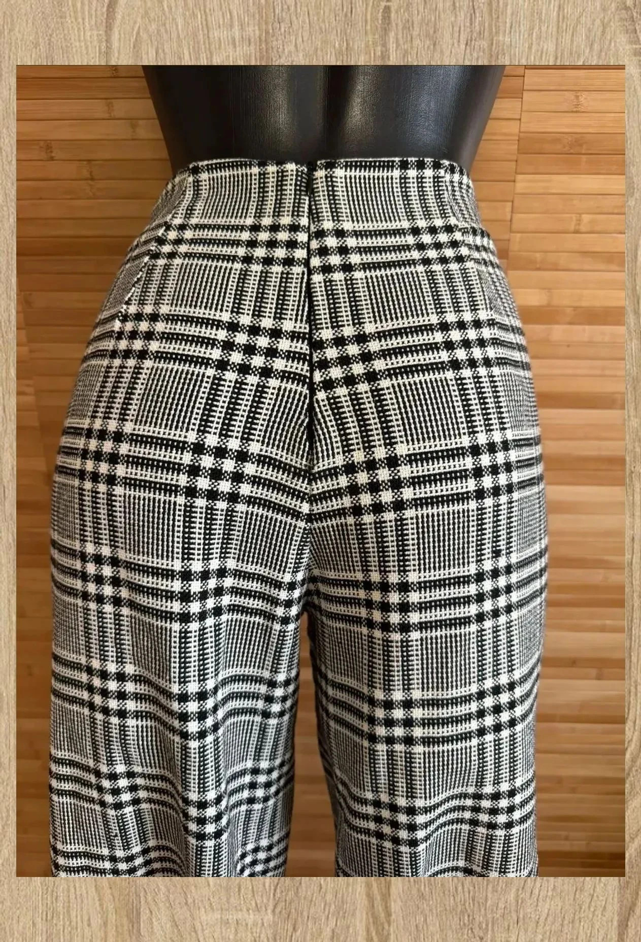 Pantalones cuadros croped anchos talla S 😍 – La Boutique – taille S / 36 / 8 4
