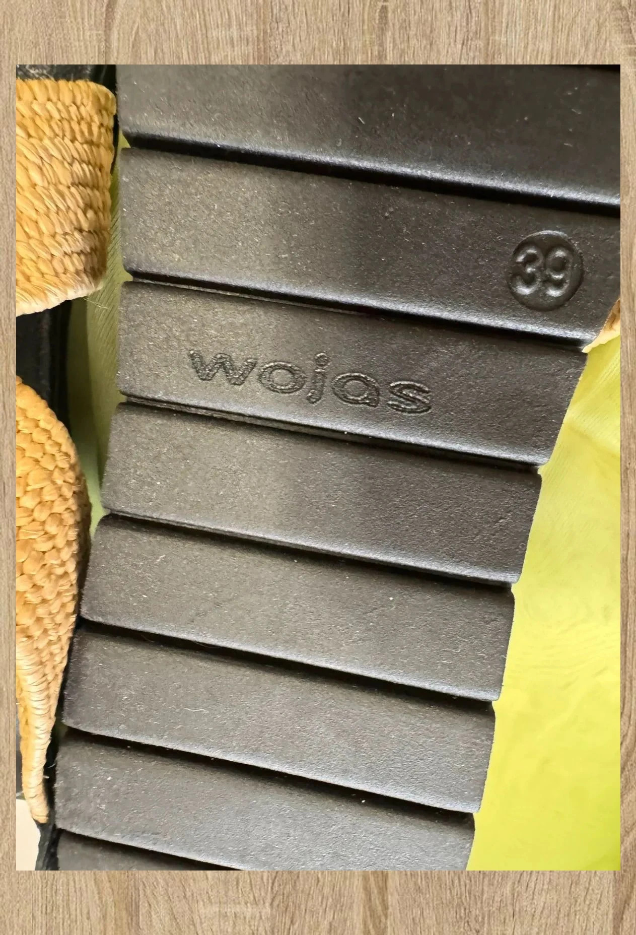 Divinas sandalias cómodas piel marca Wojas , talla 39 😍 – Wojas – taille 39 5