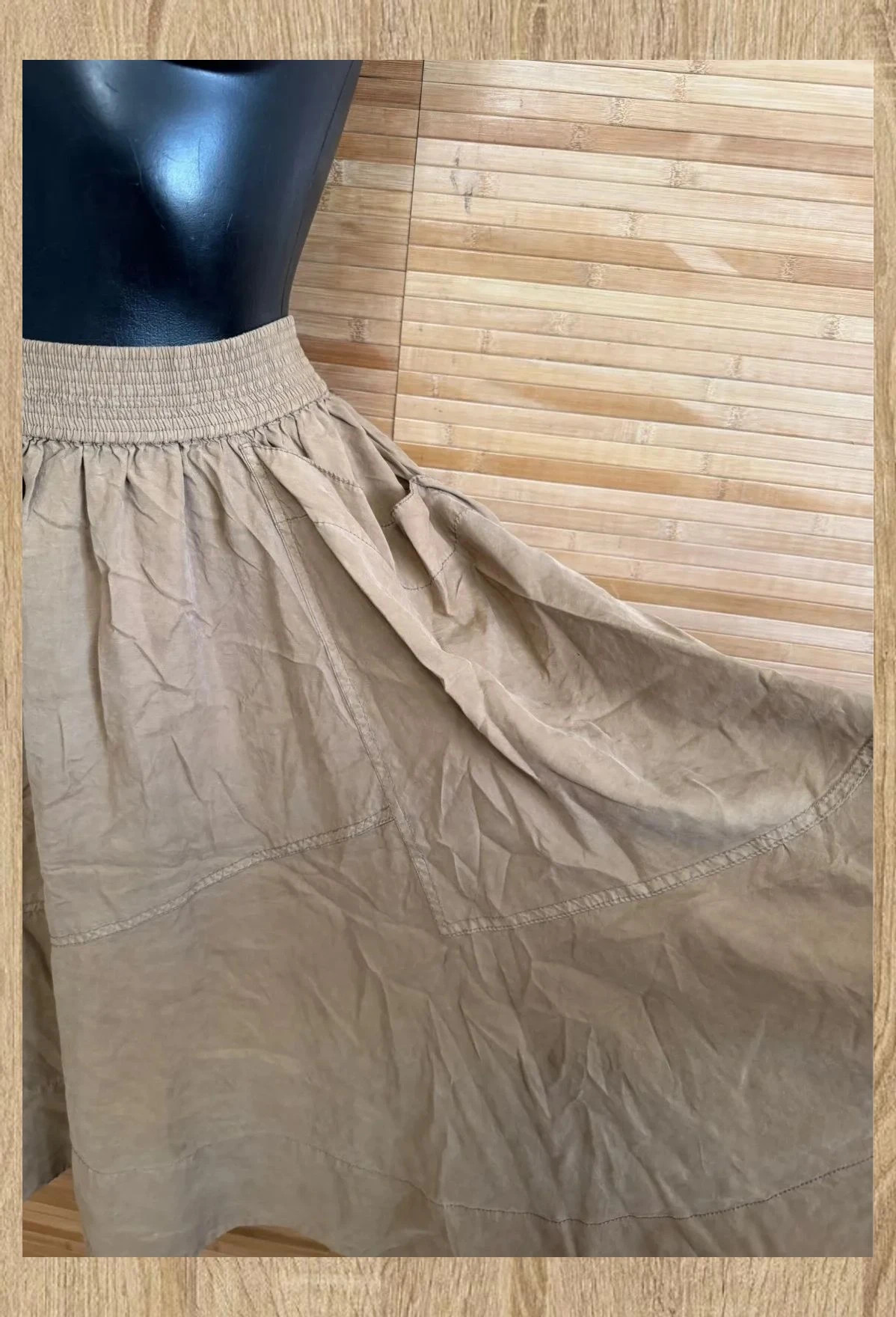 Espectacular falda midi vuelo 100% seda de marca Dkny , talla S 😍 – DKNY – taille S / 36 / 8 3