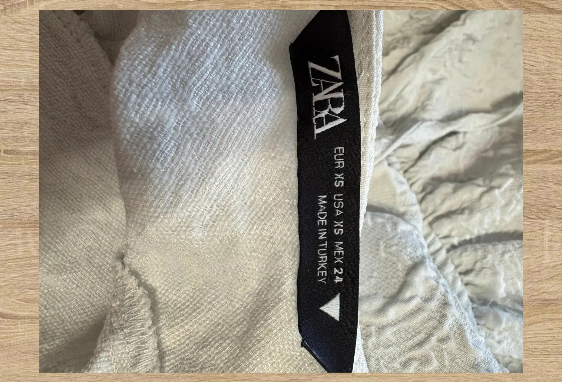 Top peplum Zara espalda descubierta, talla XS 😍 – Zara – taille XS / 34 / 6 5