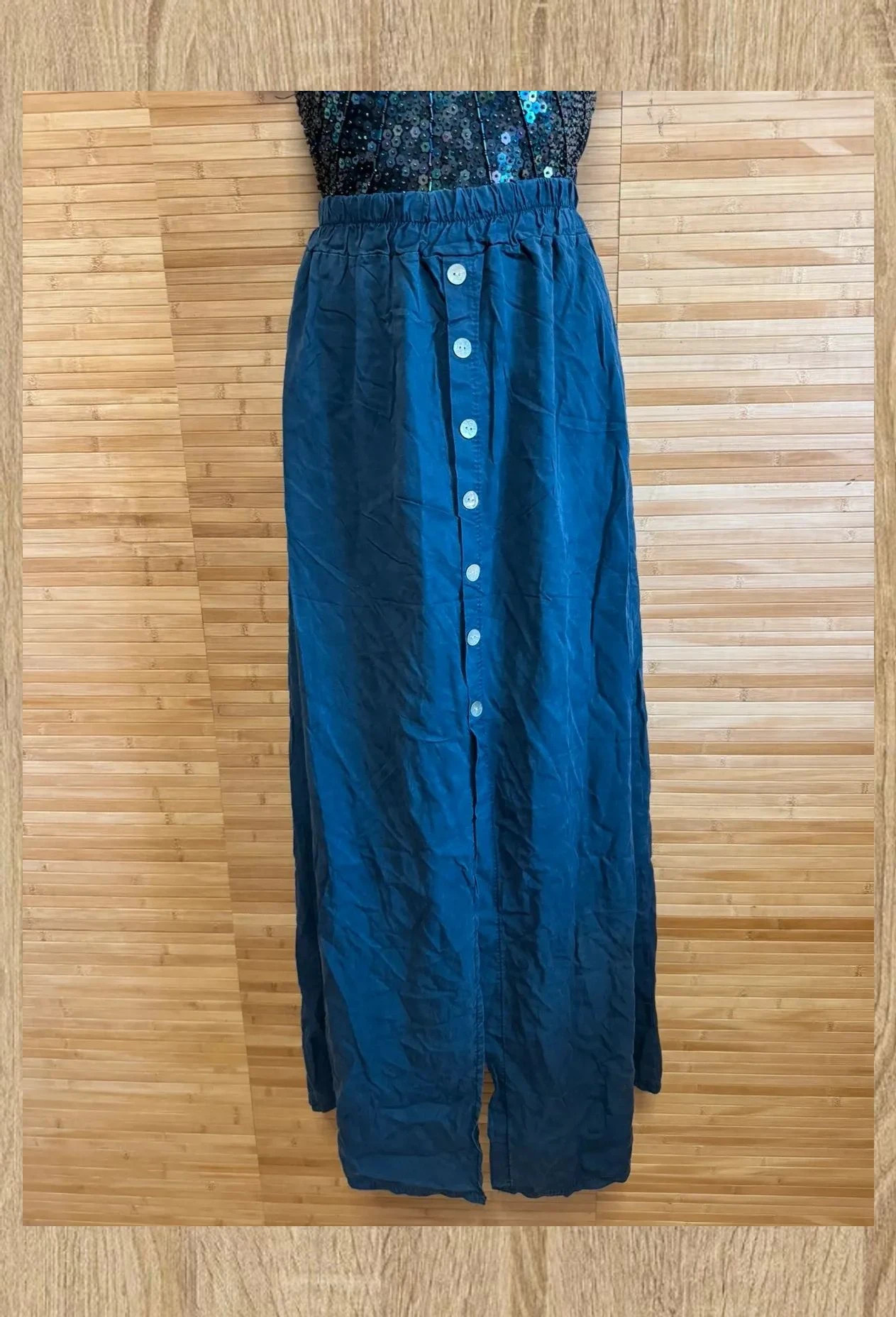 Divina falda larga algodón de marca Naygar, talla única 😍 – Nayyar – taille Taille unique 2