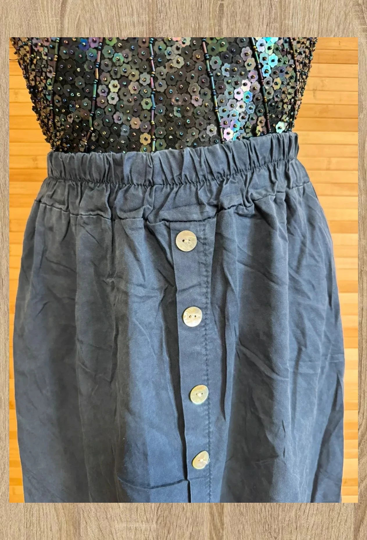 Divina falda larga algodón de marca Naygar, talla única 😍 – Nayyar – taille Taille unique 5
