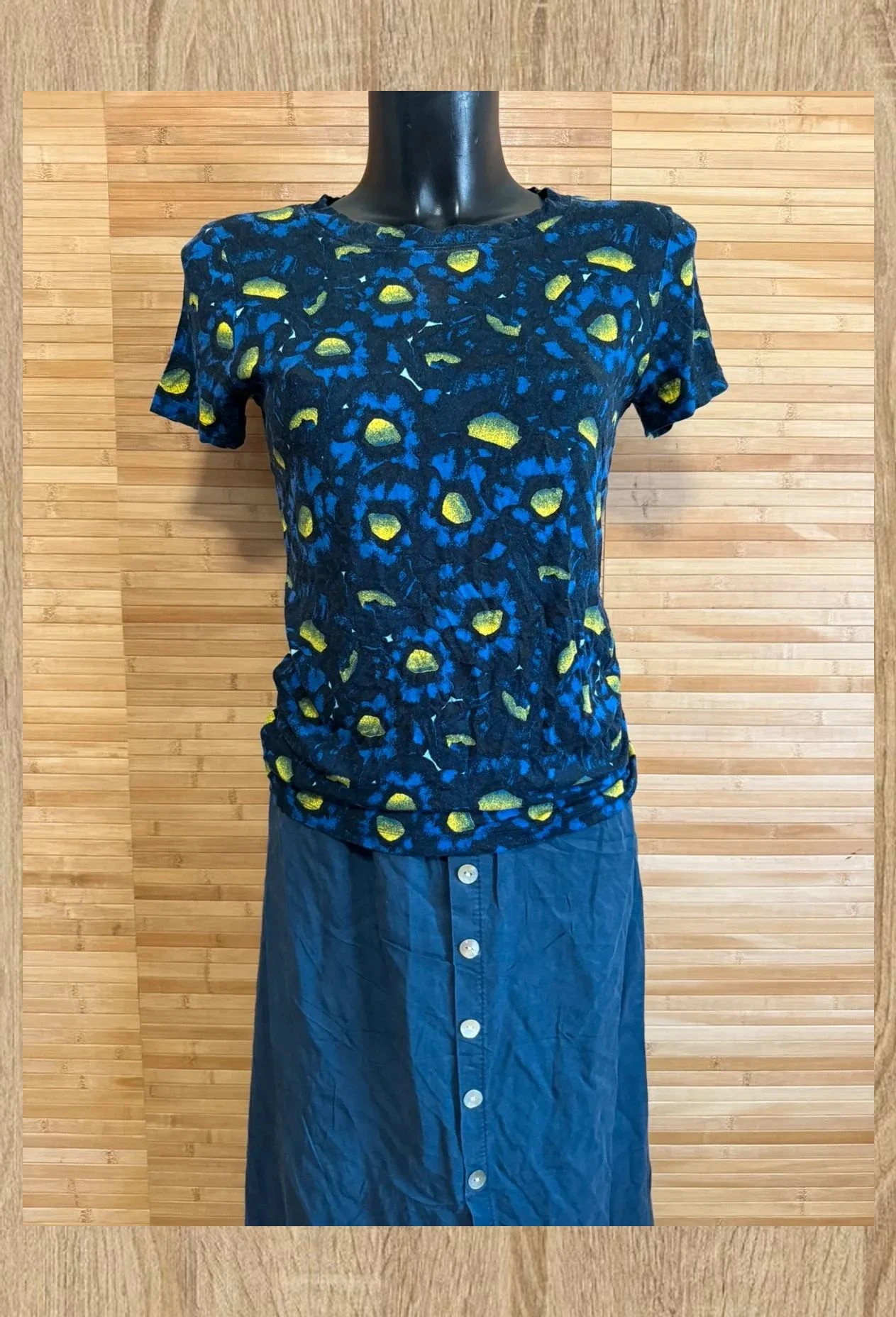 Camiseta estampada algodón de marca Kenzo , talla S 😍