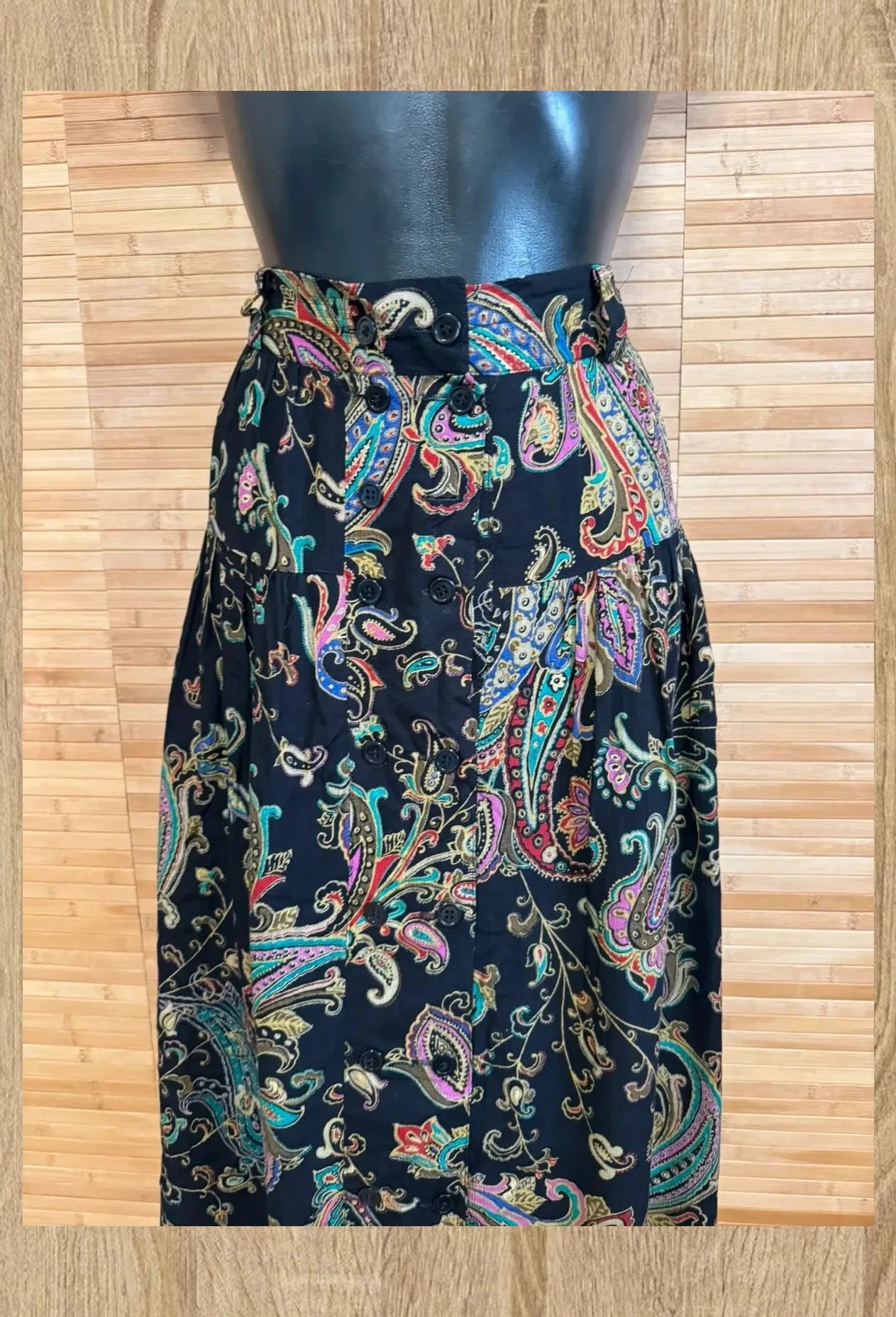 Divina falda vintage talla 46 , tela viscosa 😍 – Vintage Dressing – taille XXXL / 46 / 18 3