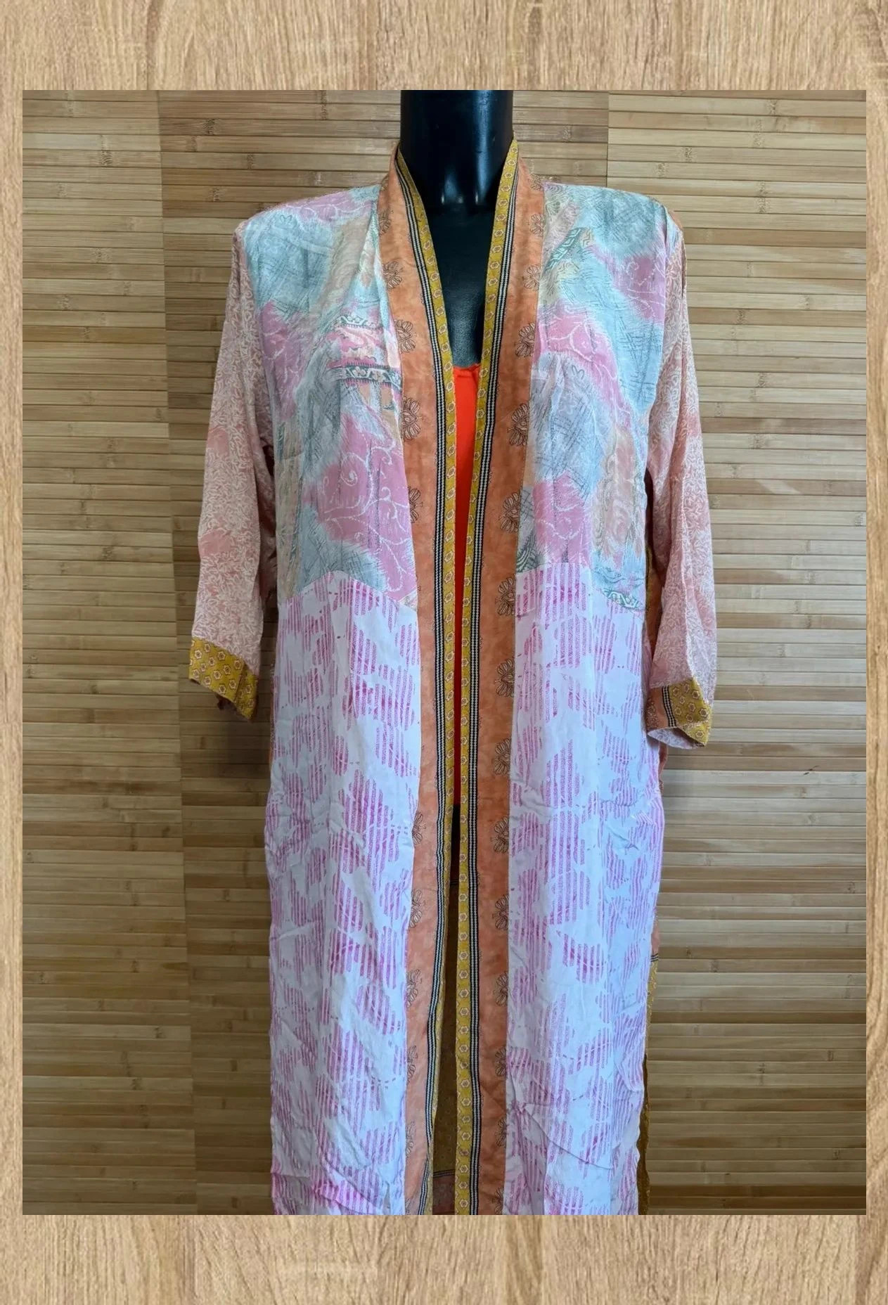 Espectacular kimono seda , marca Cofur Denmark, talla única con bolsillos 😍 – Cofur – taille Taille unique 3