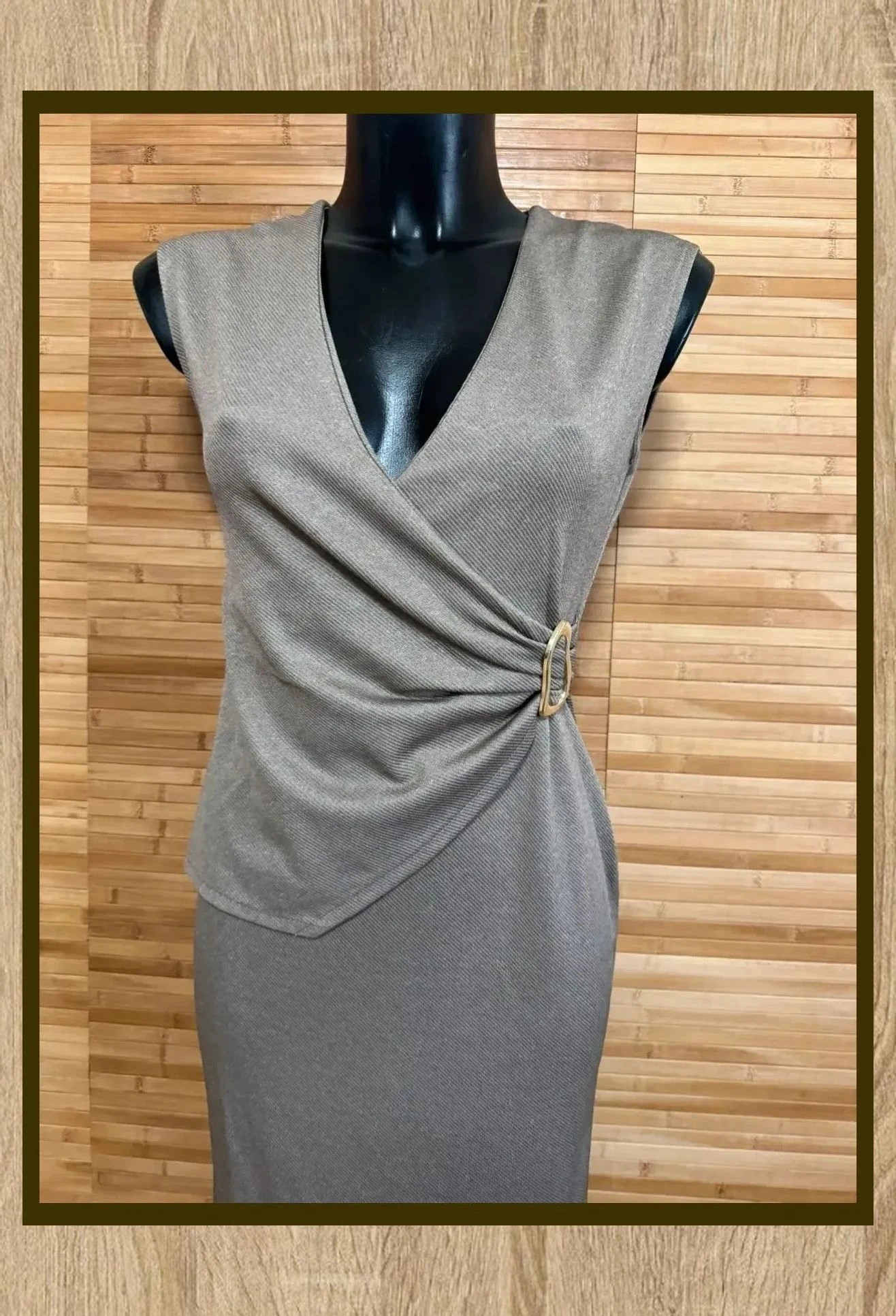 Elegante vestido midi de Zara , talla S , elástico 😍 – Zara – taille S / 36 / 8 3