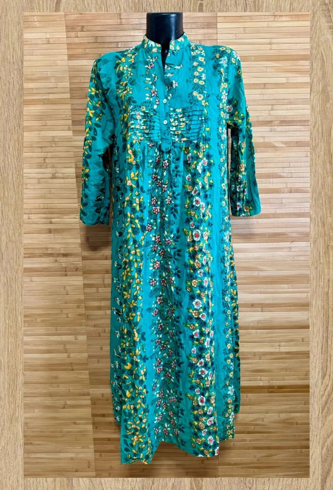 Divino vestido largo oversize 100% algodón talla L 😍