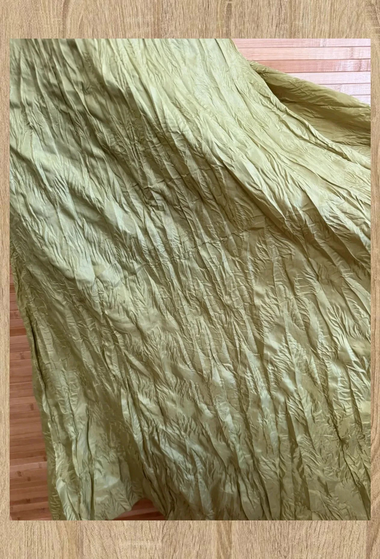 Divina falda larga vintage tela arrugada, talla única , cintura elástica 😍 – Vintage – taille Taille unique 3