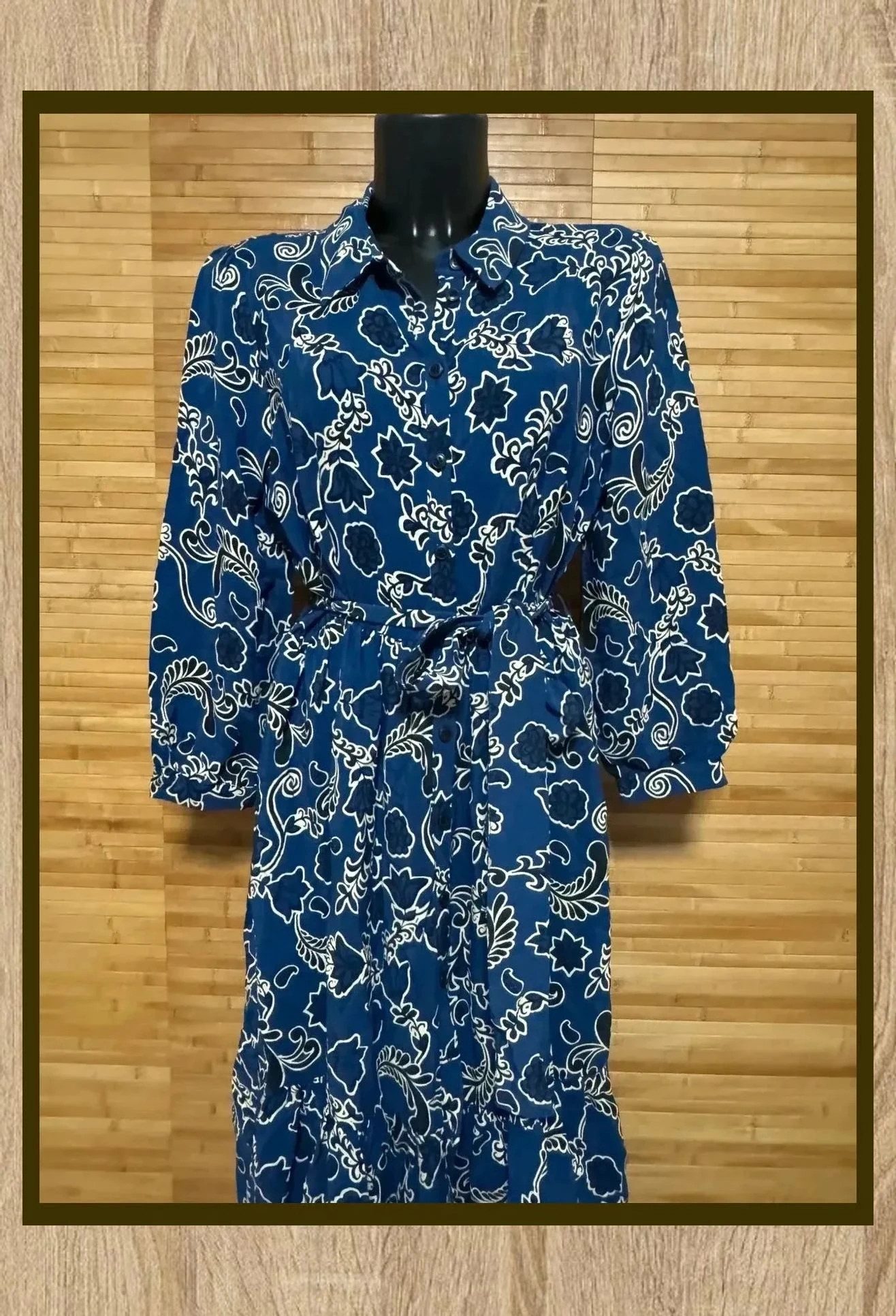 Divino vestido flores de Zara , talla L , con cinturón 😍 – Zara – taille L / 40 / 12 2