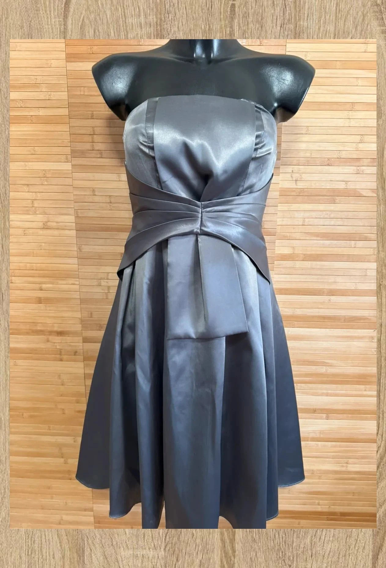 Divino vestido satinado fiesta de Bdba , talla S 😍 – bdba – taille S / 36 / 8 3