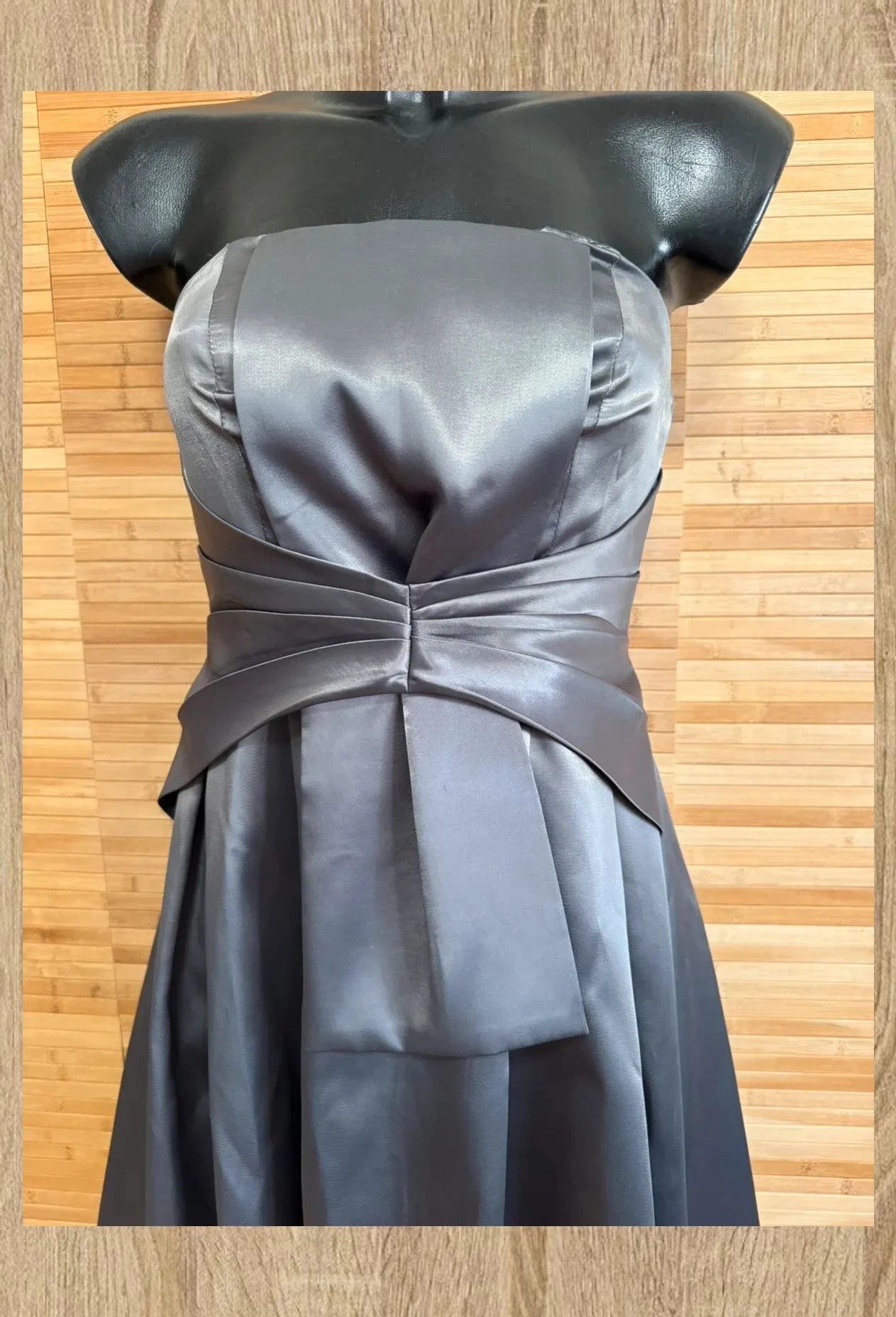 Divino vestido satinado fiesta de Bdba , talla S 😍 – bdba – taille S / 36 / 8 4
