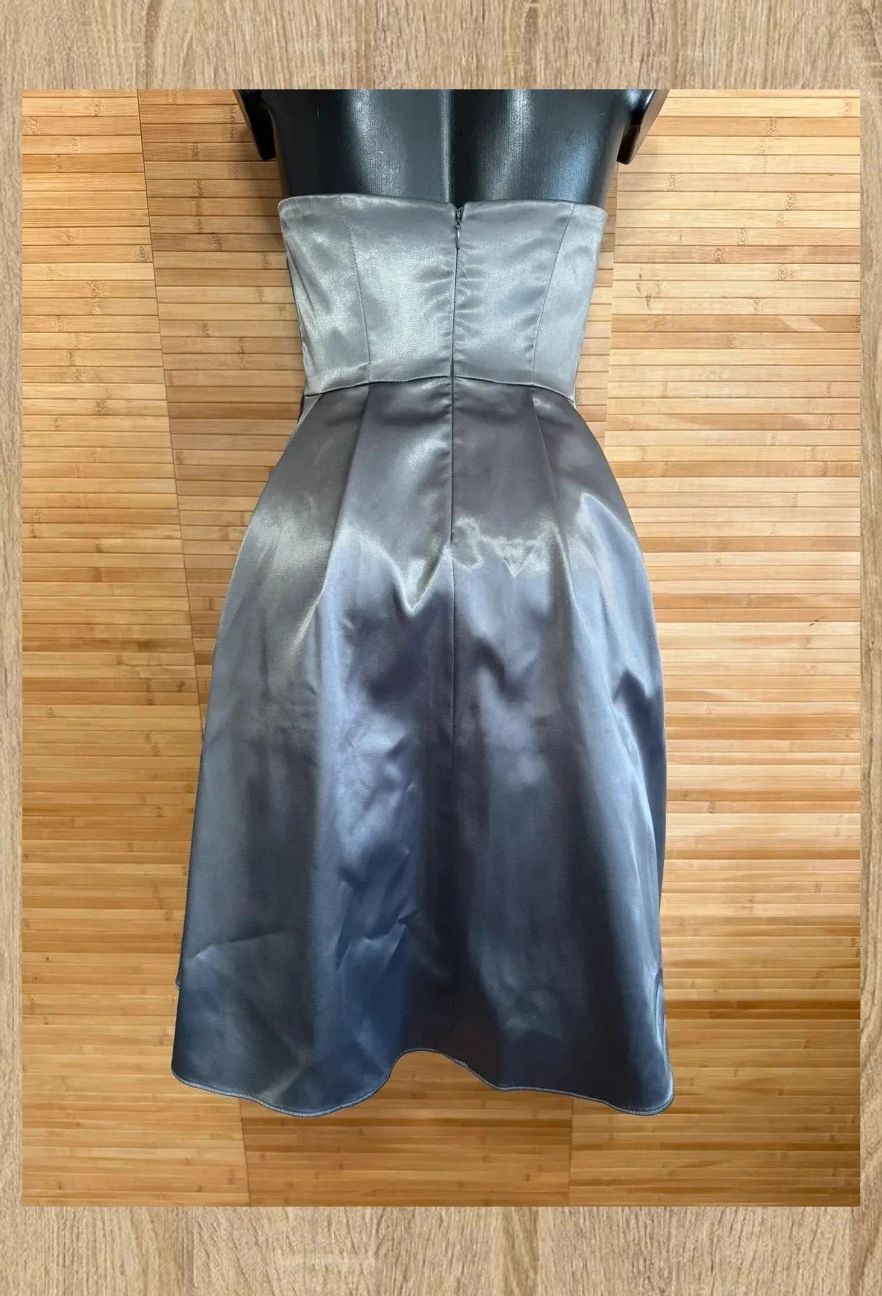 Divino vestido satinado fiesta de Bdba , talla S 😍 – bdba – taille S / 36 / 8 5
