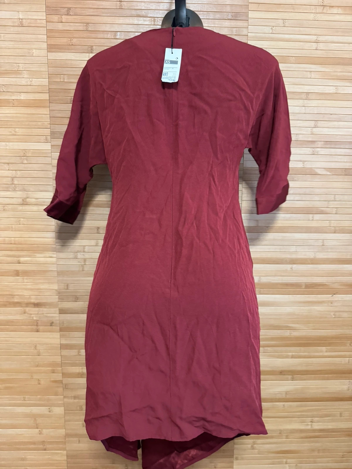 Divino vestido burdeos marca sisley talla XS 😍 – Sisley – taille XS / 34 / 6 4